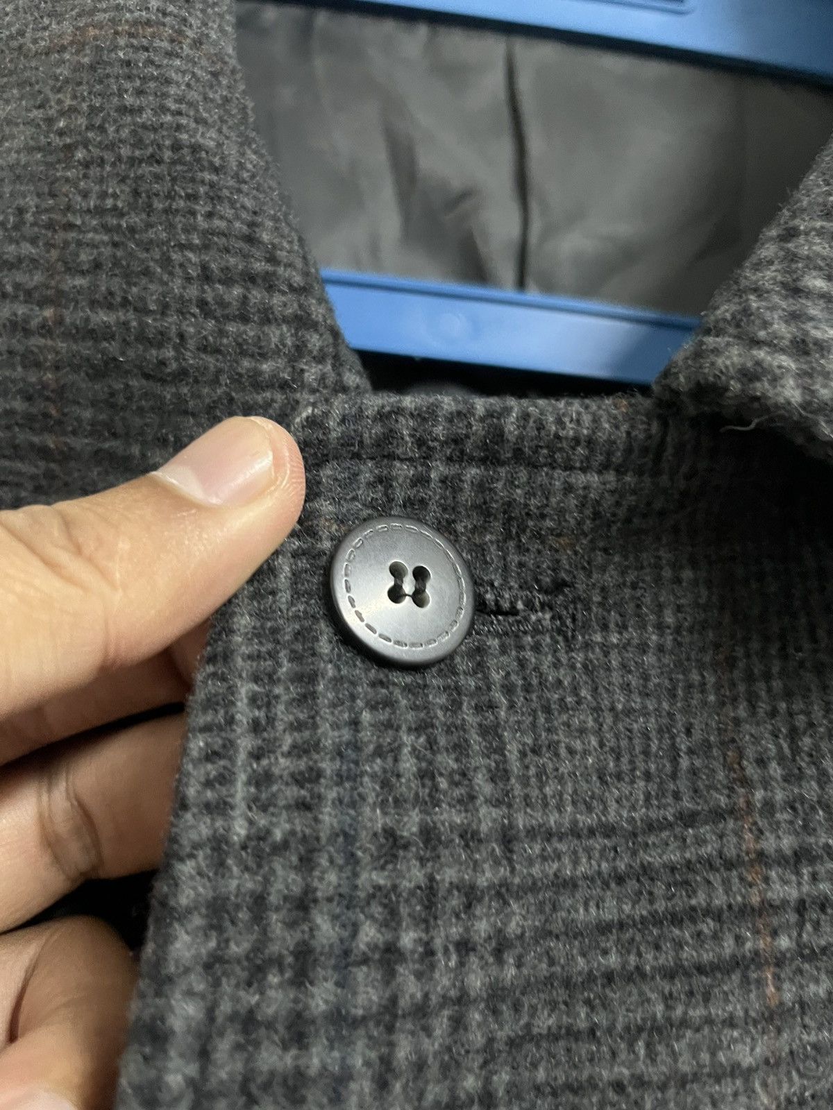 Woolrich Woolen Mills 💥Vintage Premium Wool EDINBURGH Cambridge Members Plaid Size US XL / EU 56 / 4 - 7 Thumbnail