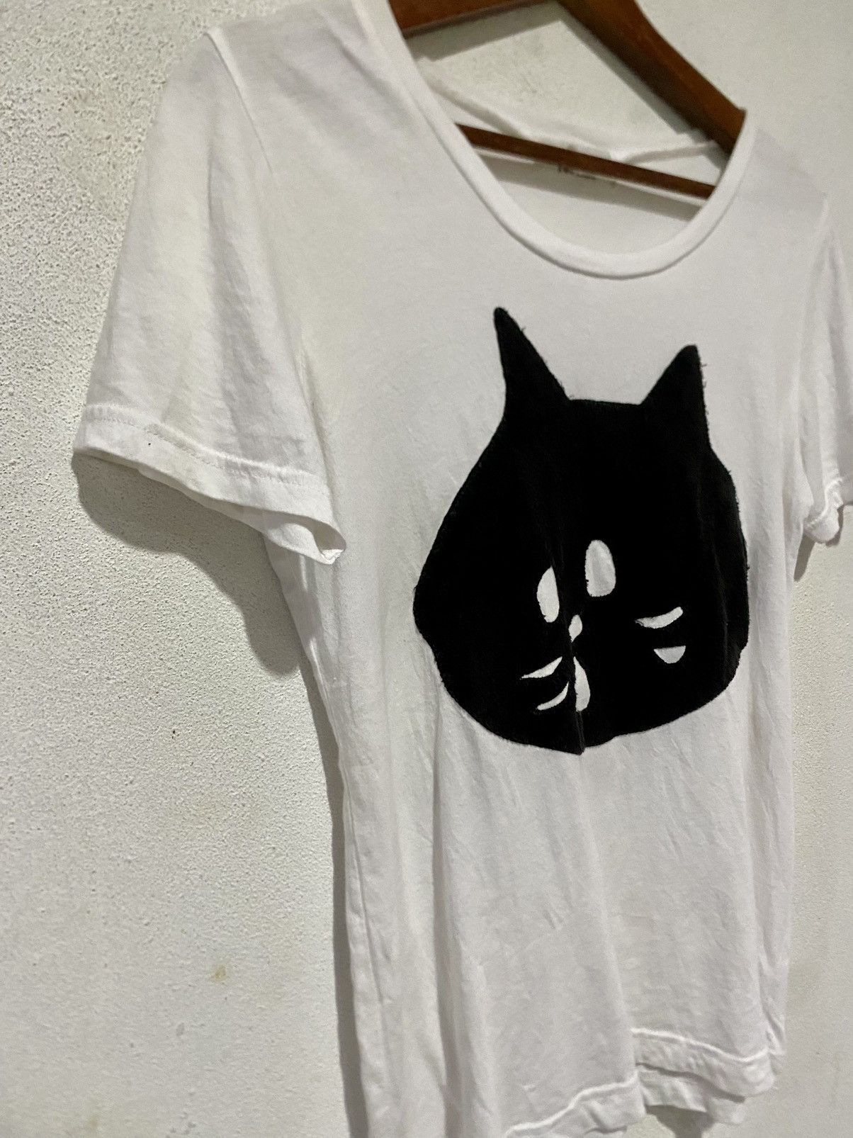 Issey Miyake × Japanese Brand × Ne-Net Ne-net White t shirt Big Logo Size M / US 6-8 / IT 42-44 - 4 Thumbnail