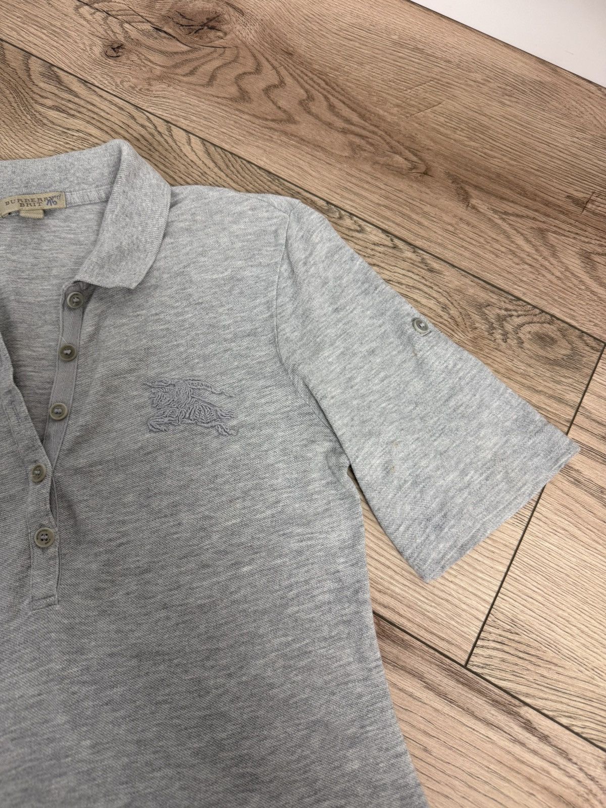Burberry BURBERRY LOGO POLO TEE Size S / US 4 / IT 40 - 3 Thumbnail