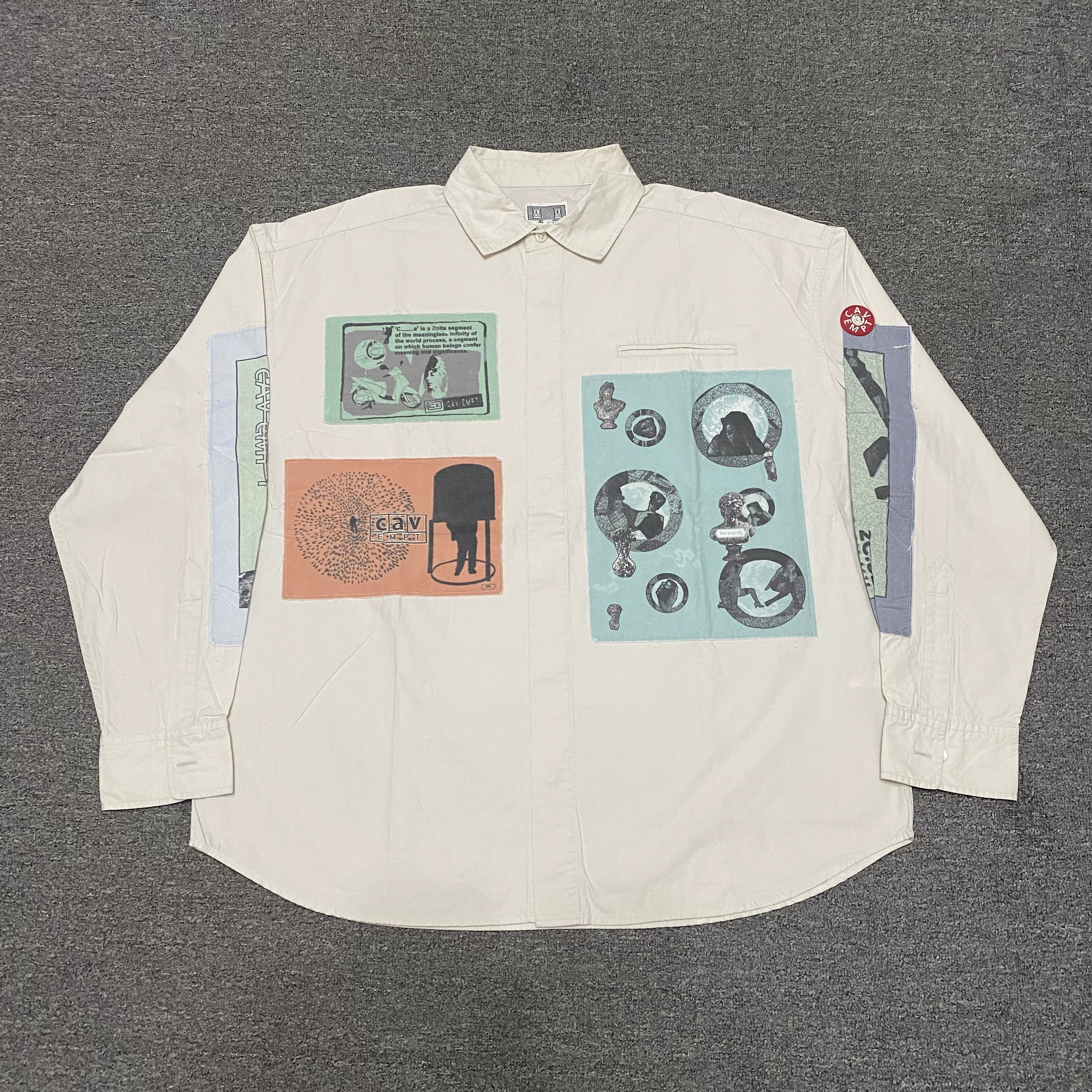Cav Empt CAVEMPT 18AW Patch Shirt Size US L / EU 52-54 / 3 - 1 Thumbnail