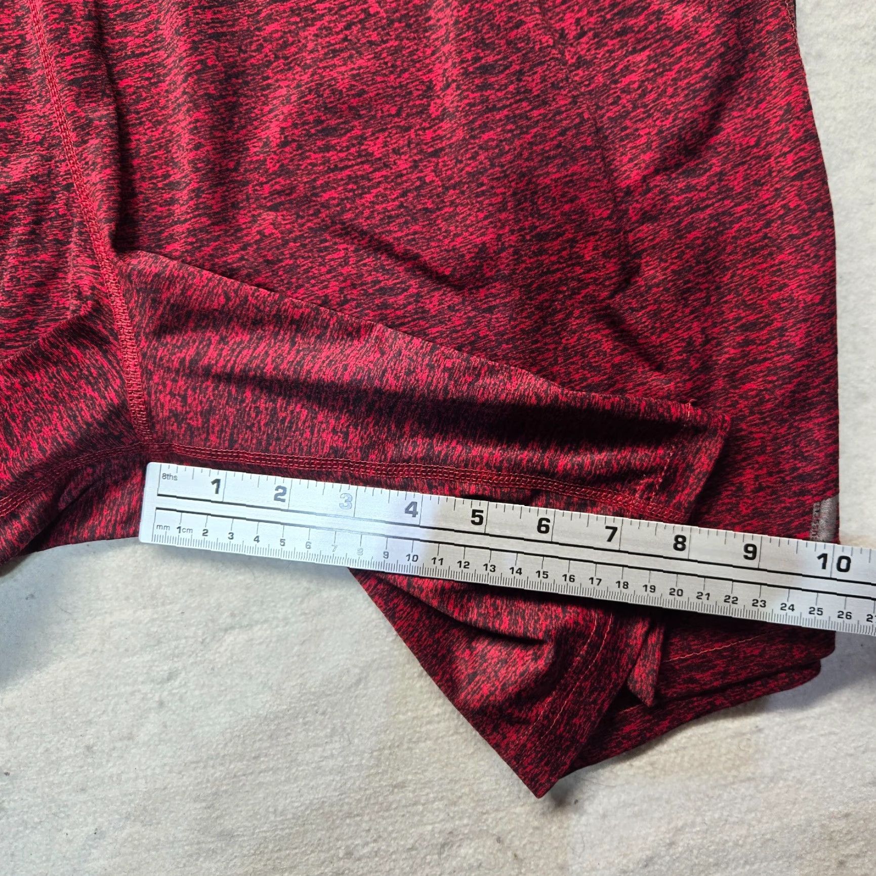 Russell Athletic Russell Athletic Red Polyester Basketball Shorts Mens L Adult Basketball Shorts Color Red Breathable Elastic Waist Easy Care Sports Shorts Size US 33 - 7 Thumbnail