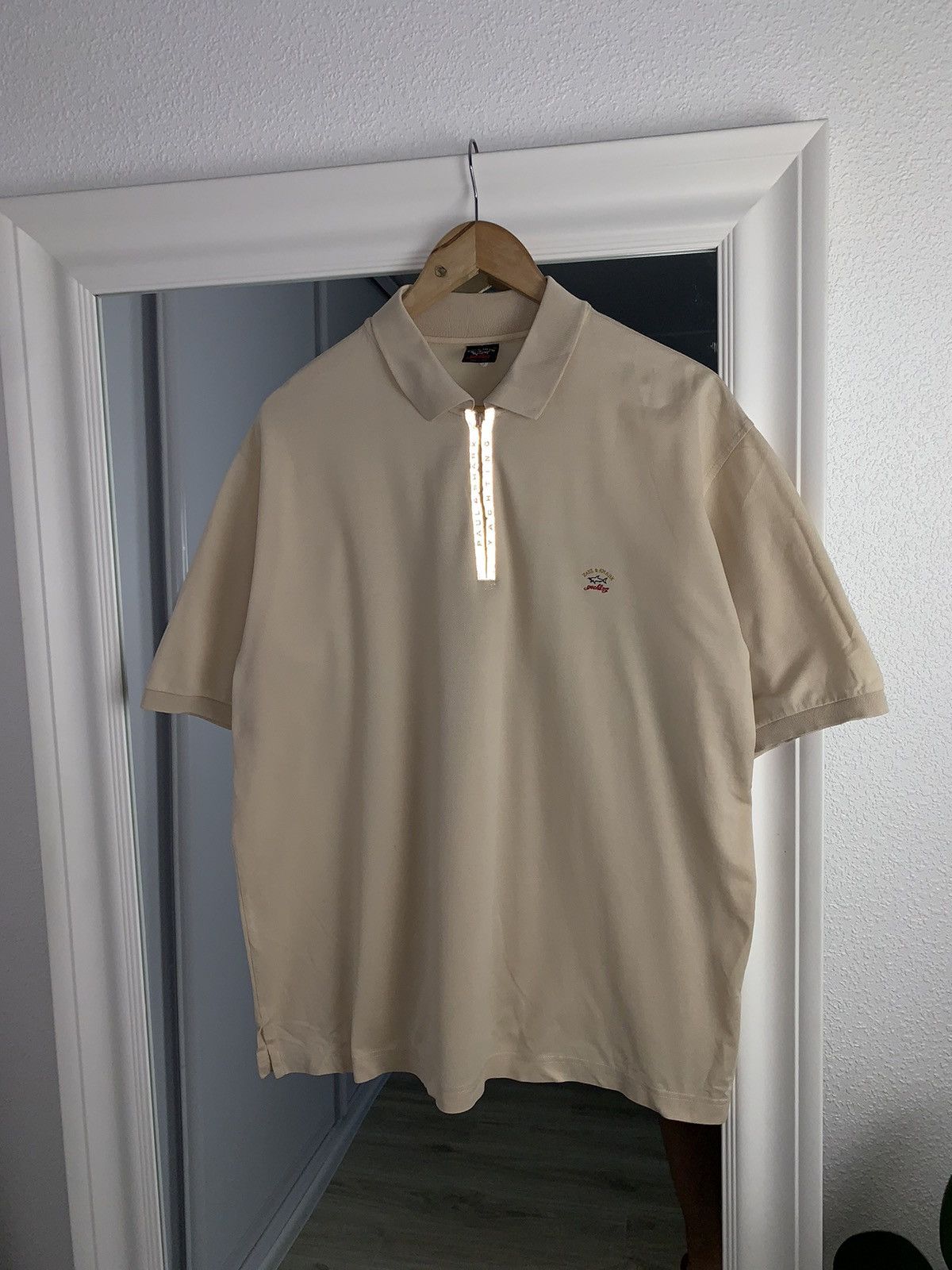 Paul & Shark Vintage Paul&Shark Yachting Tee T-Shirt Reflective Zip Size US XL / EU 56 / 4 - 5 Thumbnail