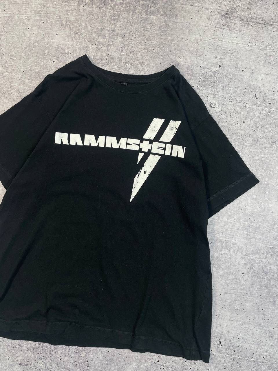 Band Tees Vintage Rammstein Big Logo Band Tee T-Shirt Y2K Size US L / EU 52-54 / 3 - 3 Thumbnail
