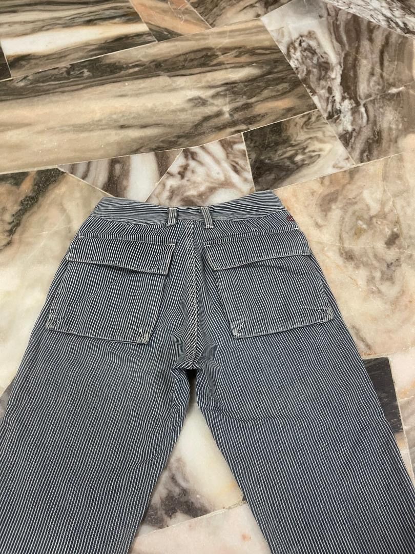 45rpm 45rpm Hickory Denim Bush pants Inspired Kapital Size 26" / US 2 / IT 38 - 12 Thumbnail