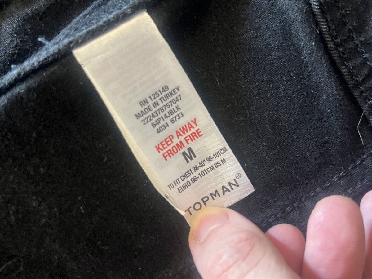 Topman Black denim Size US M / EU 48-50 / 2 - 3 Thumbnail