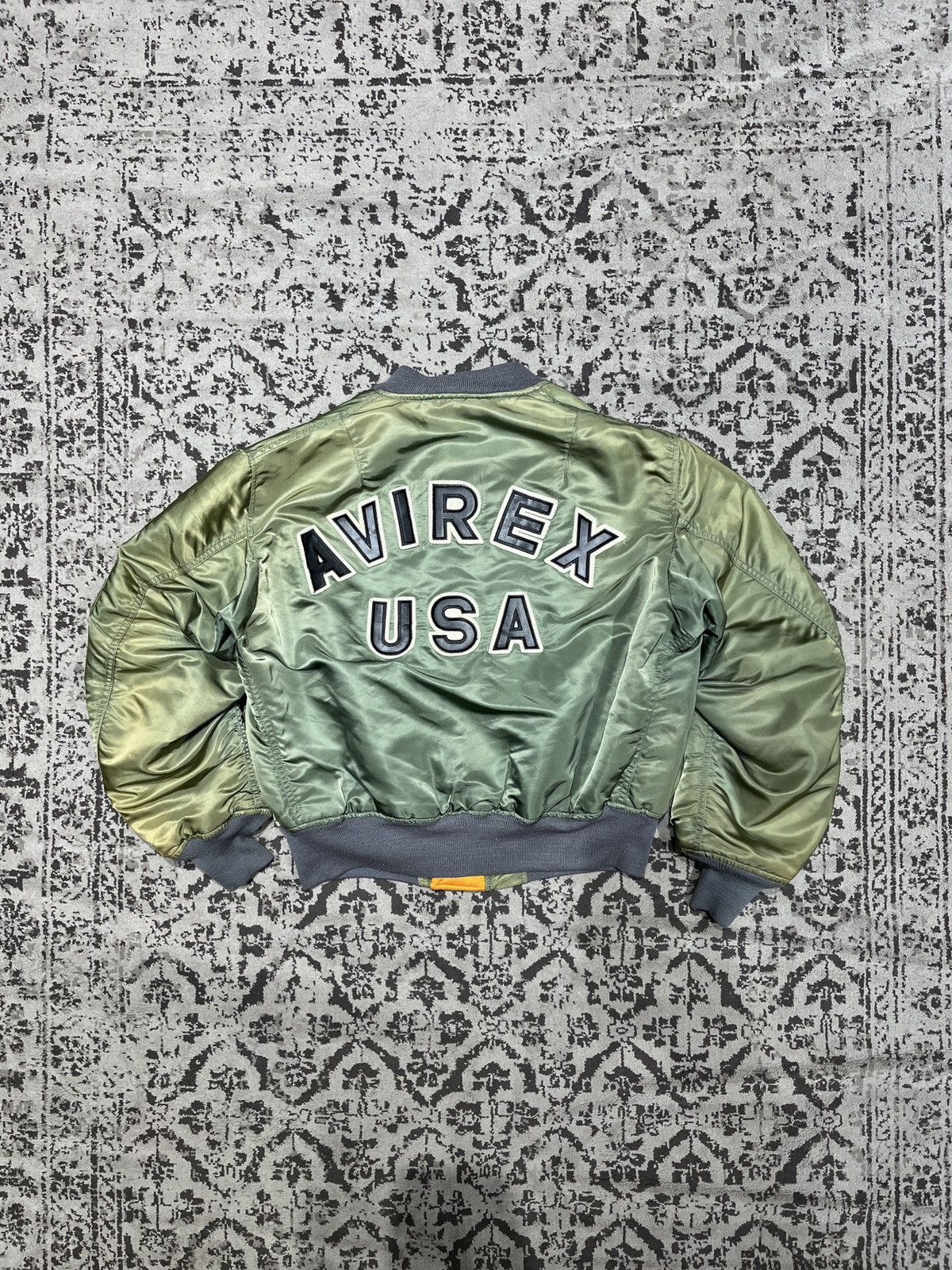 Vintage Avirex USA MA-1 Size US L / EU 52-54 / 3 - 1 Thumbnail