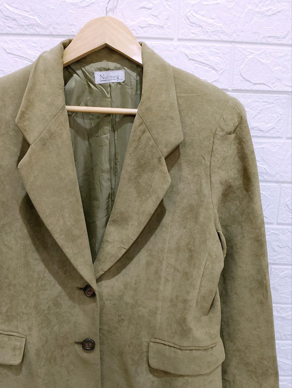 Nutmeg NUTMEG Tokyo Tailored Single Breasted Suit Coat Blazer Size S / US 4 / IT 40 - 5 Thumbnail