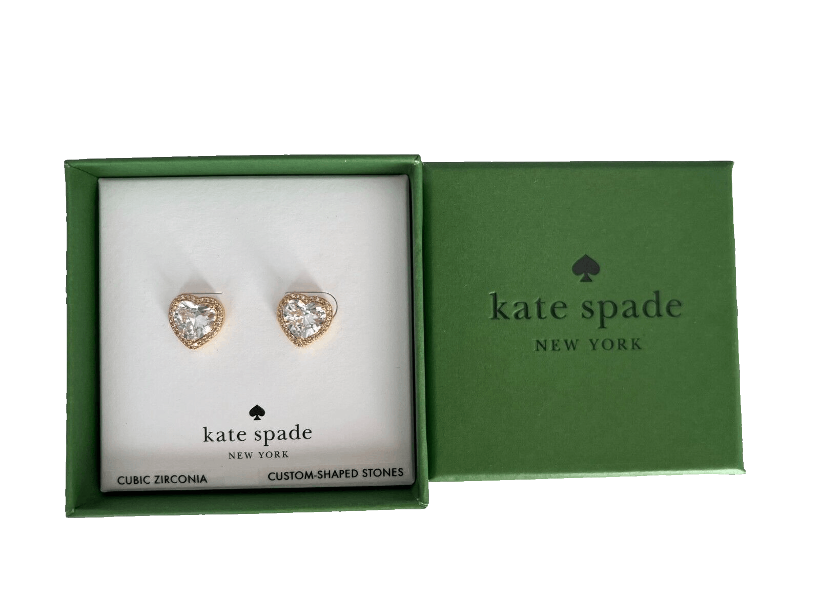 Kate Spade Kate Spade New York My Love Heart Stud Earrings Size ONE SIZE - 1 Thumbnail