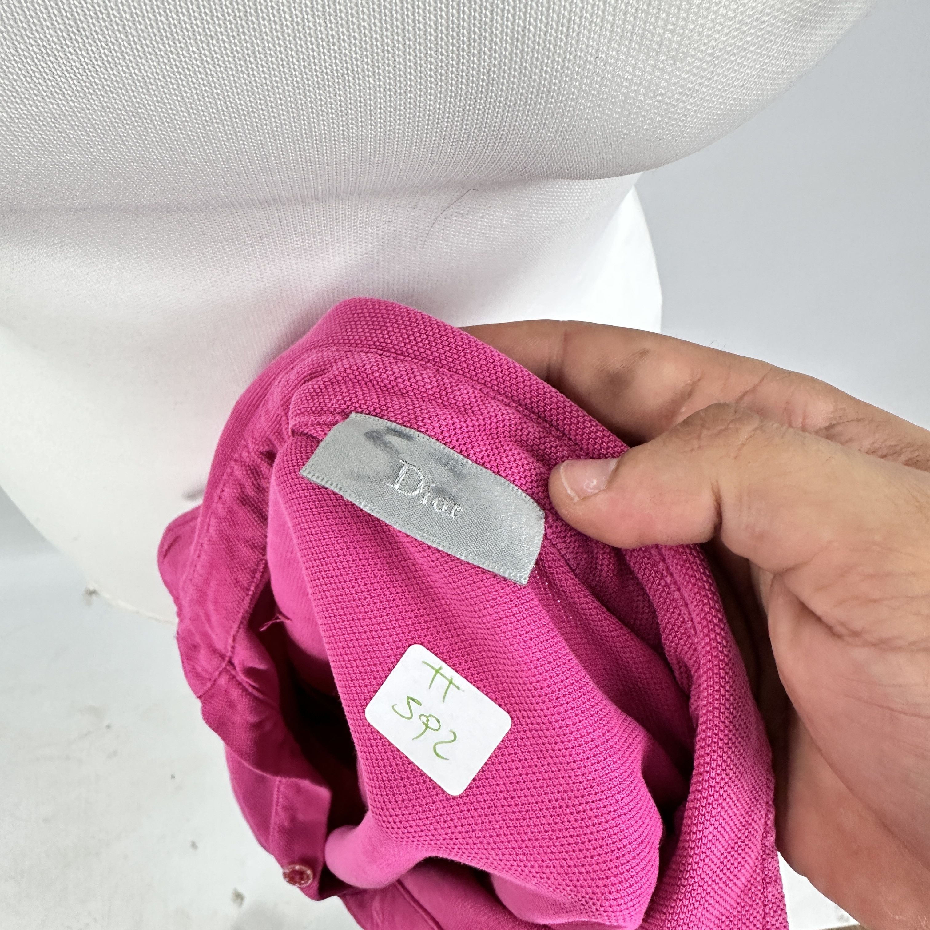 Christian Dior Monsieur Polo Christian Dior Logo Ricamato – 48 IT Size US M / EU 48-50 / 2 - 8 Thumbnail