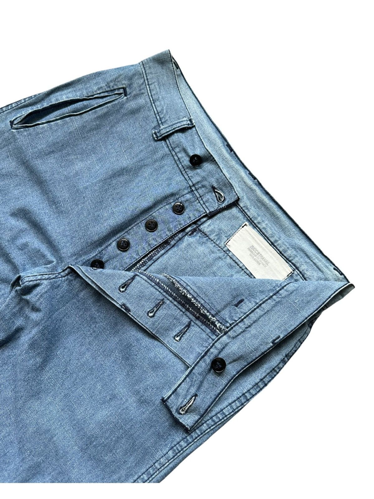 Issey Miyake 2001SS Zucca Travail - denim carpenter pant Size US 29 - 5 Thumbnail