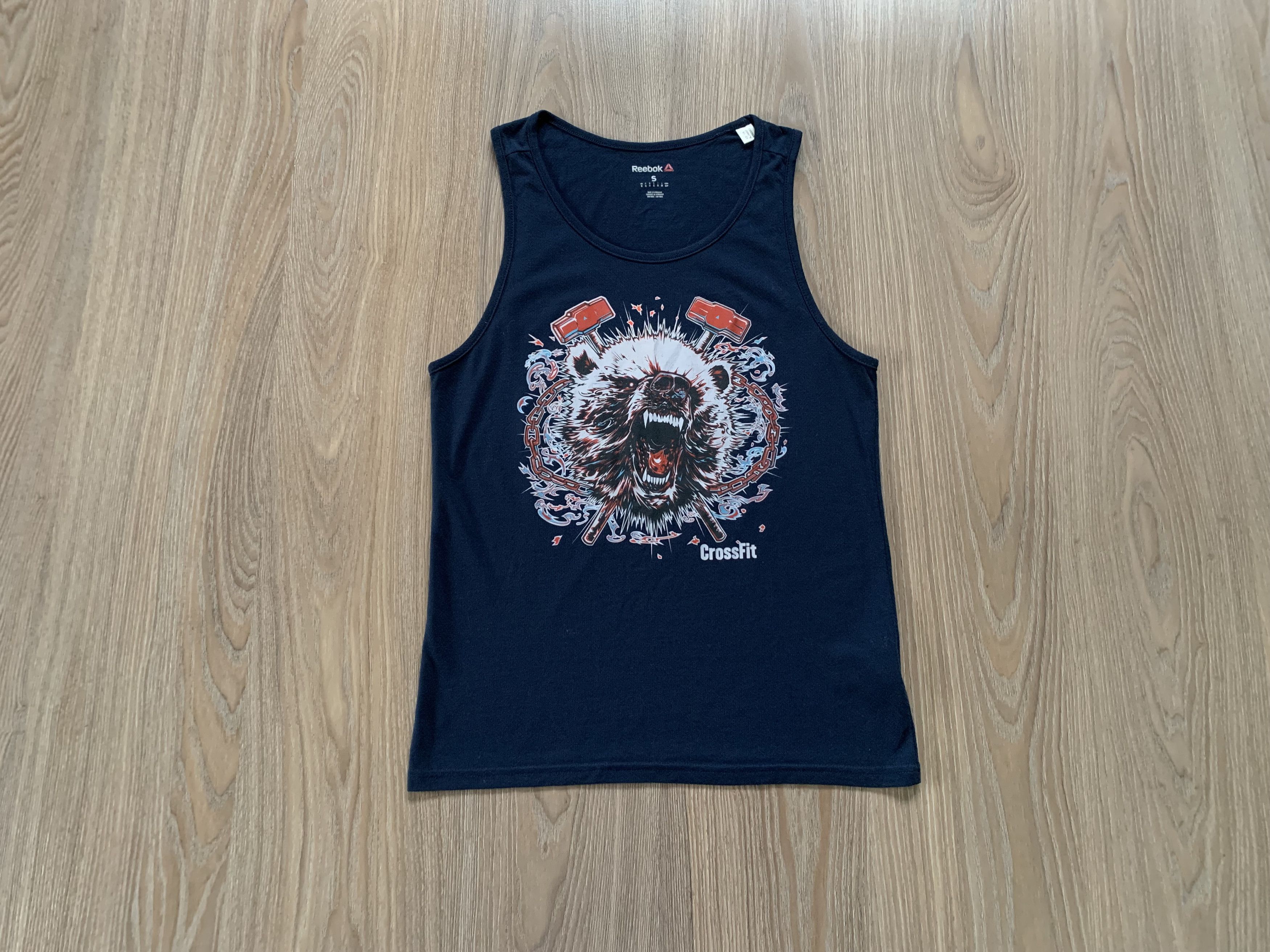 Reebok Reebok CrossFit Bear Printed Training Tank Top Size US S / EU 44-46 / 1 - 1 Thumbnail