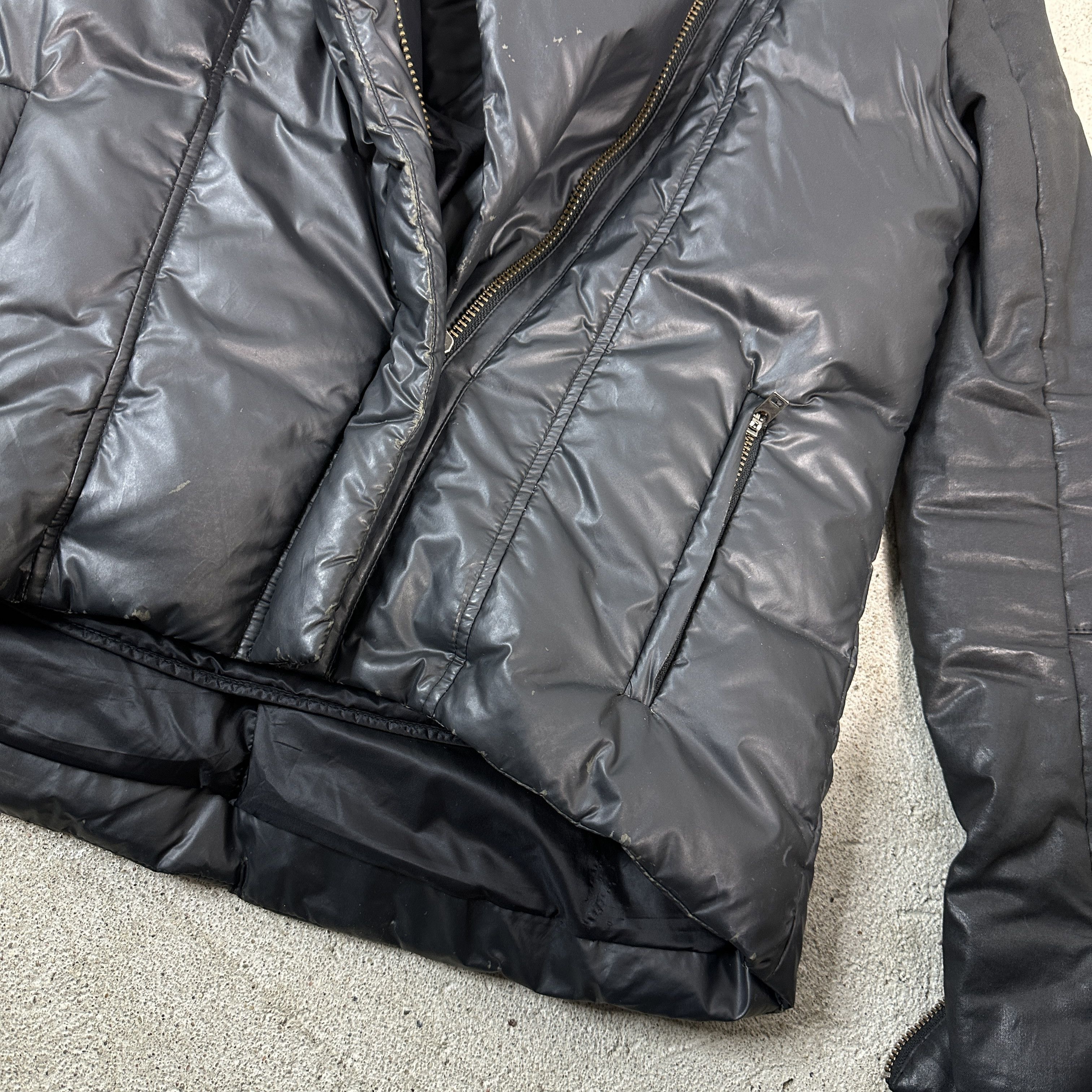 Helmut Lang × Vintage Vintage Helmut Lang Hybrid Puffer Jacket Size M / US 6-8 / IT 42-44 - 3 Thumbnail