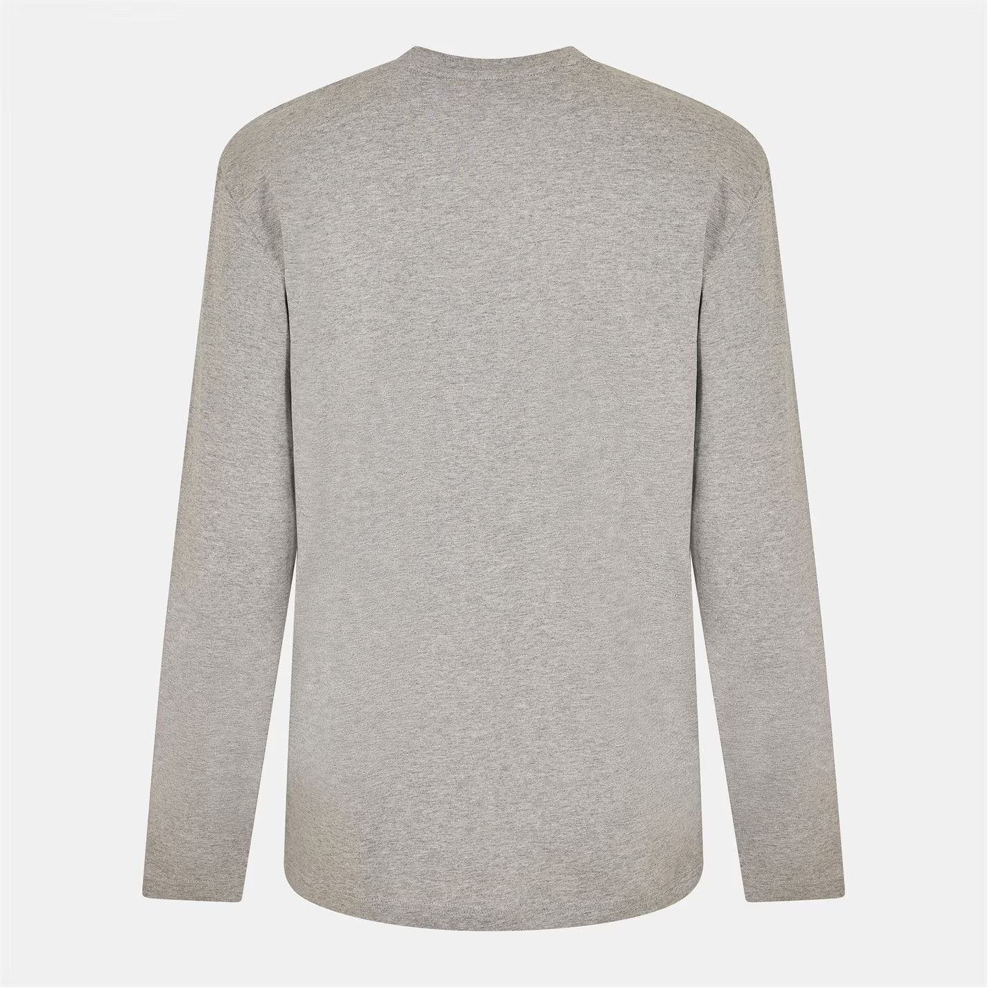 Off-White o1g2r1mq0226 Skate Long Sleeve T-Shirt In Grey Size US L / EU 52-54 / 3 - 2 Thumbnail