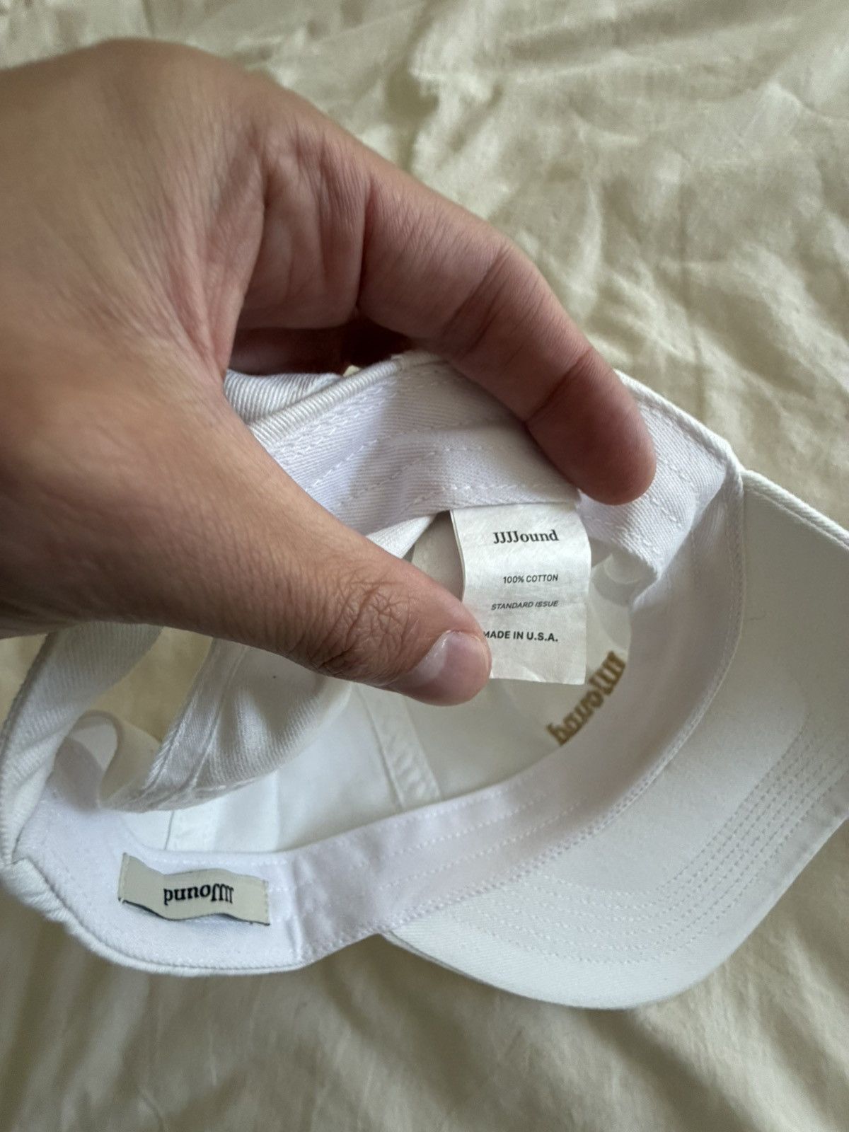 JJJJound JJJJound weekend logo hat Size ONE SIZE - 4 Thumbnail
