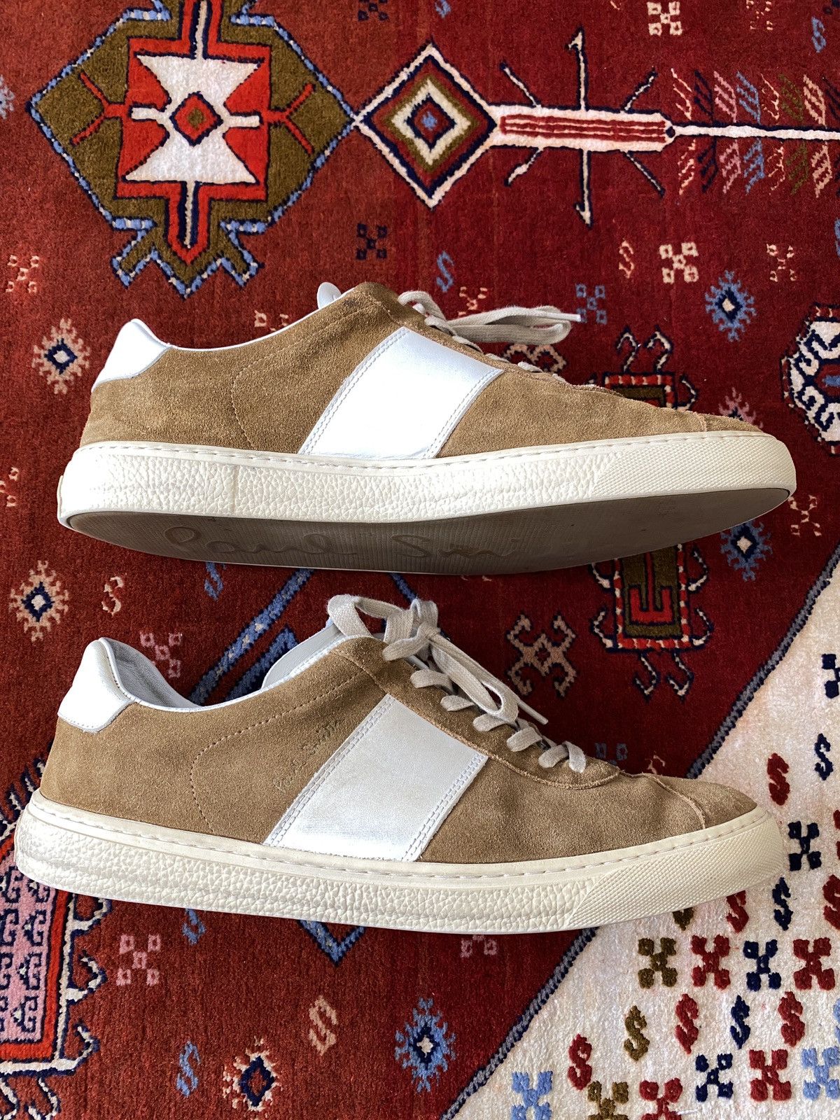 Paul Smith Brown Suede Sneakers Size US 11 / EU 44 - 3 Thumbnail