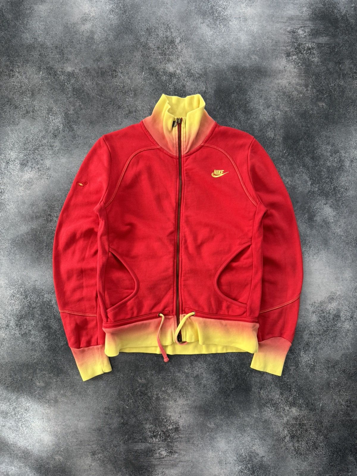Nike Vintage Nike Fire Sweatshirt Zip up swoosh y2k Size US S / EU 44-46 / 1 - 1 Thumbnail