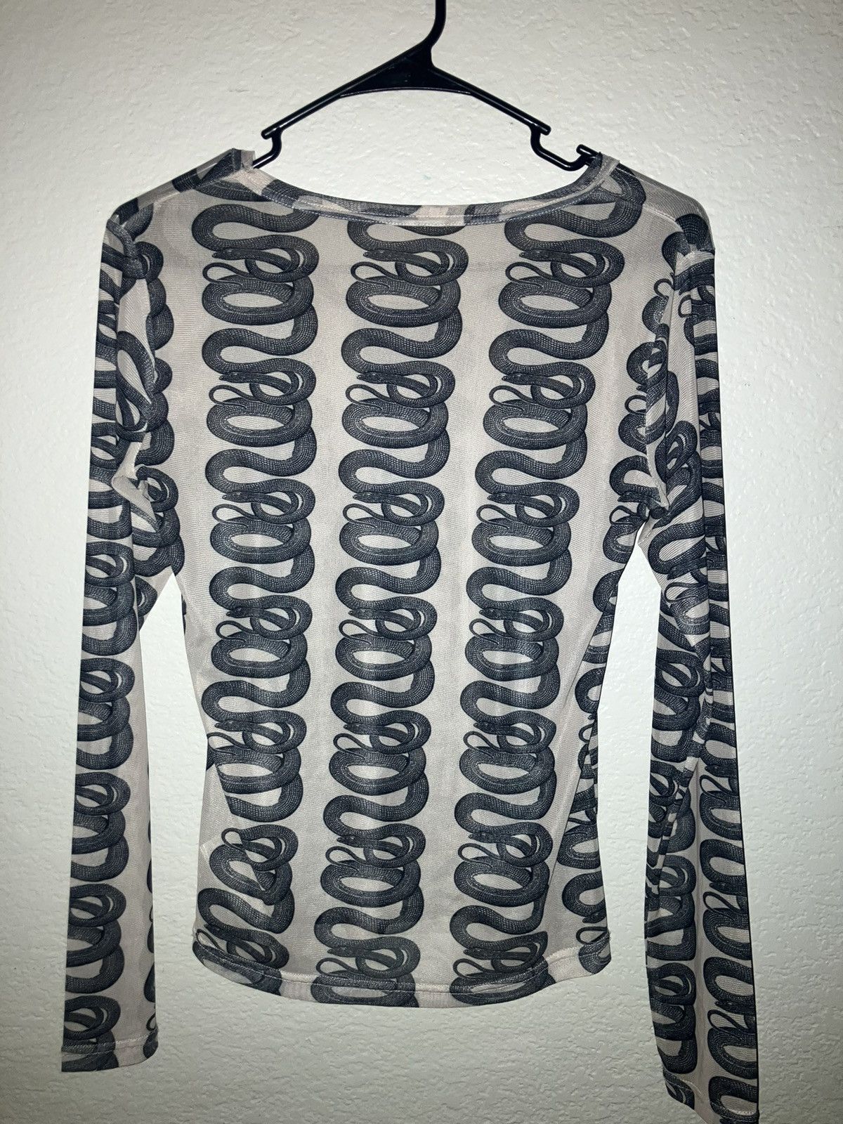 Hysteric Glamour × Japanese Brand × Vintage Hysteric Glamour Snake Longsleeve Mesh Size US S / EU 44-46 / 1 - 3 Thumbnail