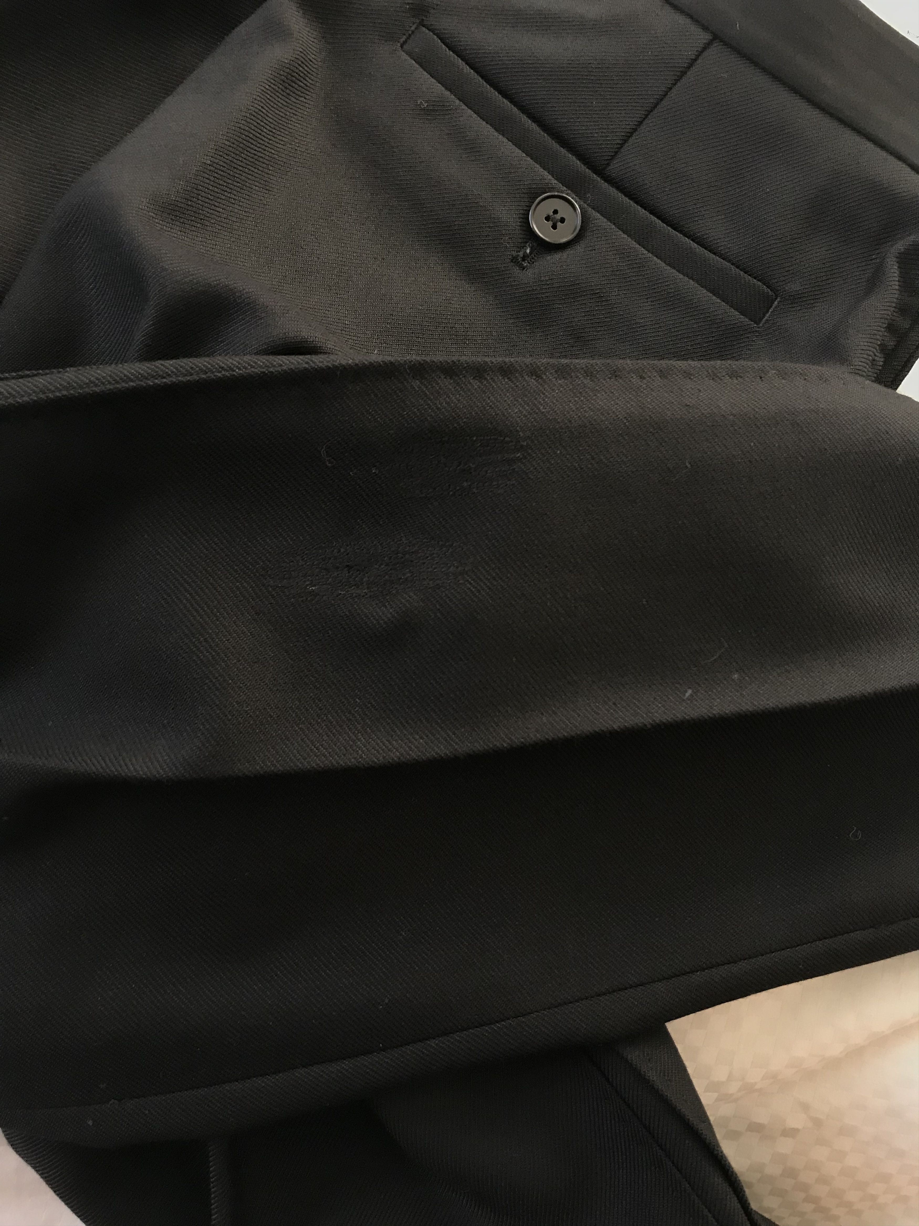 Maison Margiela Margiela Wool/mohair with satin waist trousers from aw18 Size 44R - 8 Thumbnail