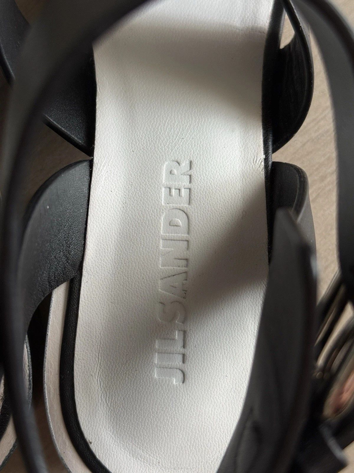 Jil Sander Jil Sander Women's Leather Straps Sandals Size 37 Size US 7 / IT 37 - 10 Thumbnail