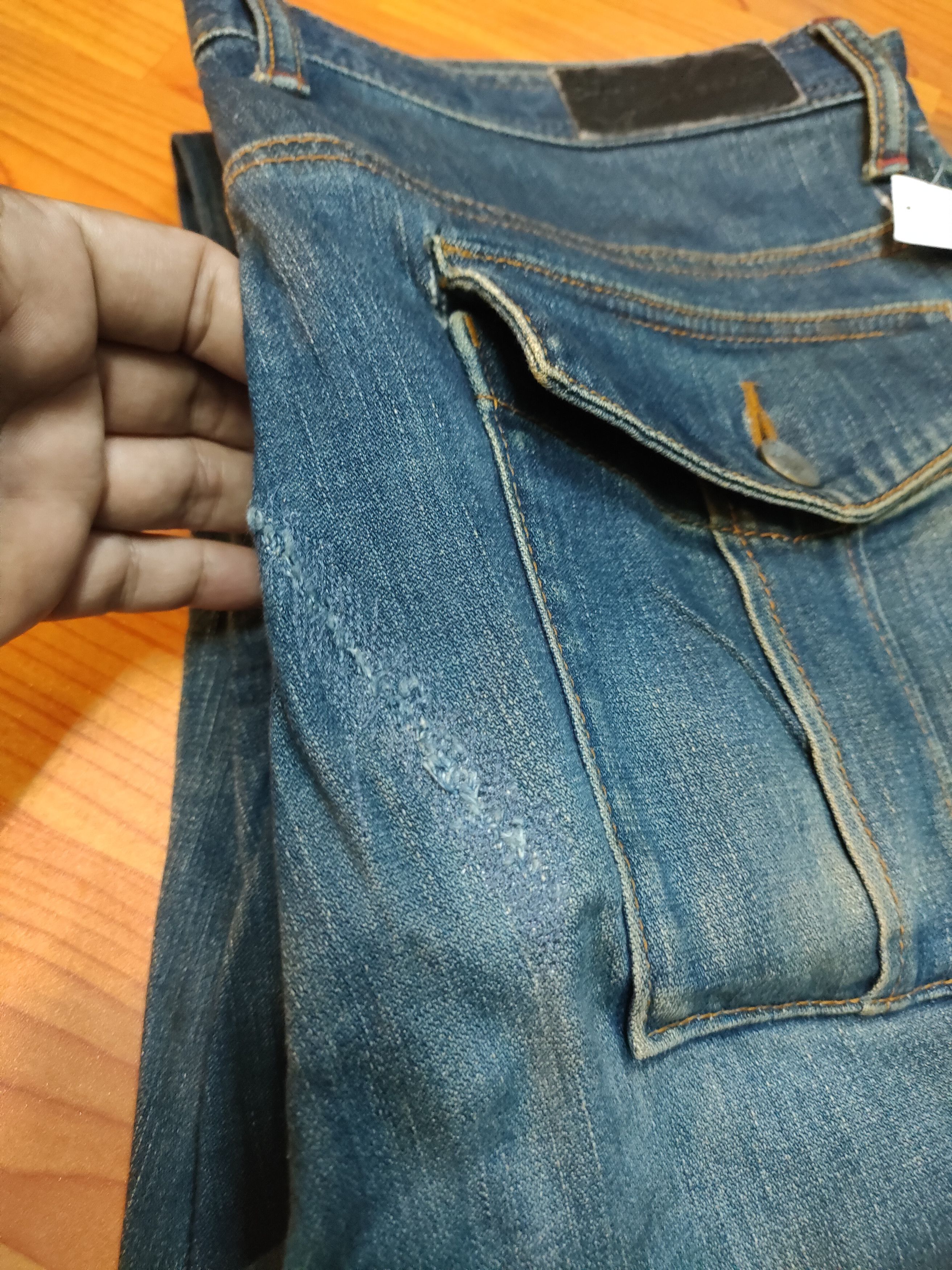 Jean Charles De Castelbajac × Peanuts Jeans Charles De Castelbajac x Peanut Embroided Jeans Size US 34 / EU 50 - 4 Thumbnail