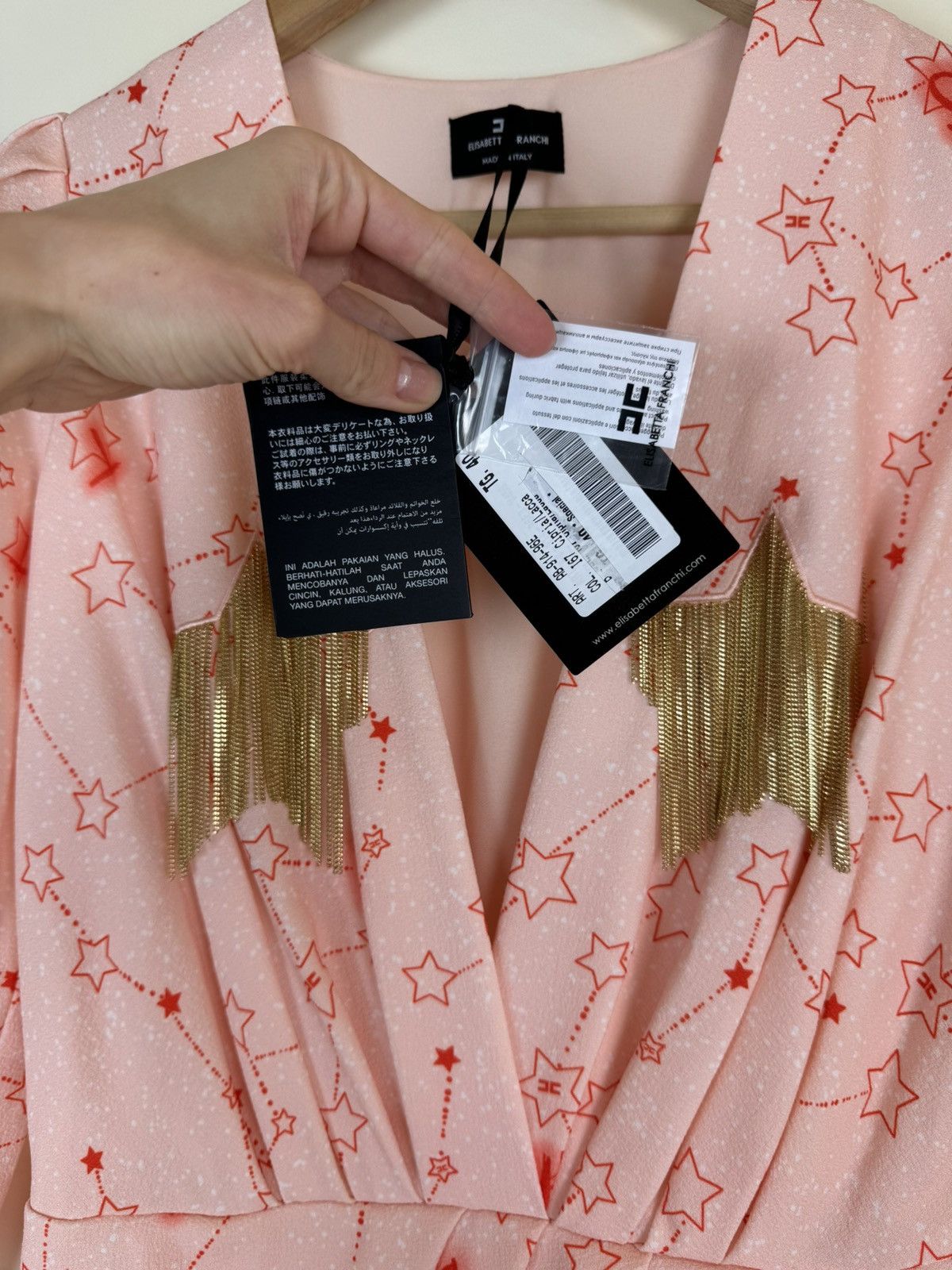 Elisabetta Franchi Elisabetta Franchi mini gown dress monili Brunello Cucinelli Size S / US 4 / IT 40 - 8 Thumbnail
