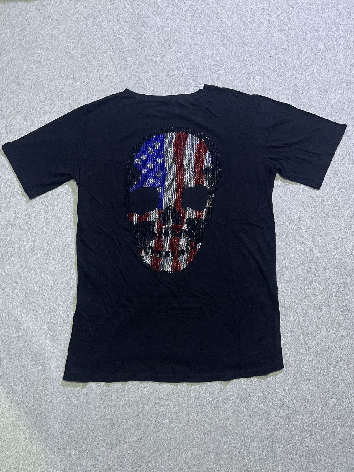 If Six Was Nine Y2K PINK SISLY SHORT SLEEVE SKULL LOGO WITH GLITTERING Size US L / EU 52-54 / 3 - 1 Thumbnail