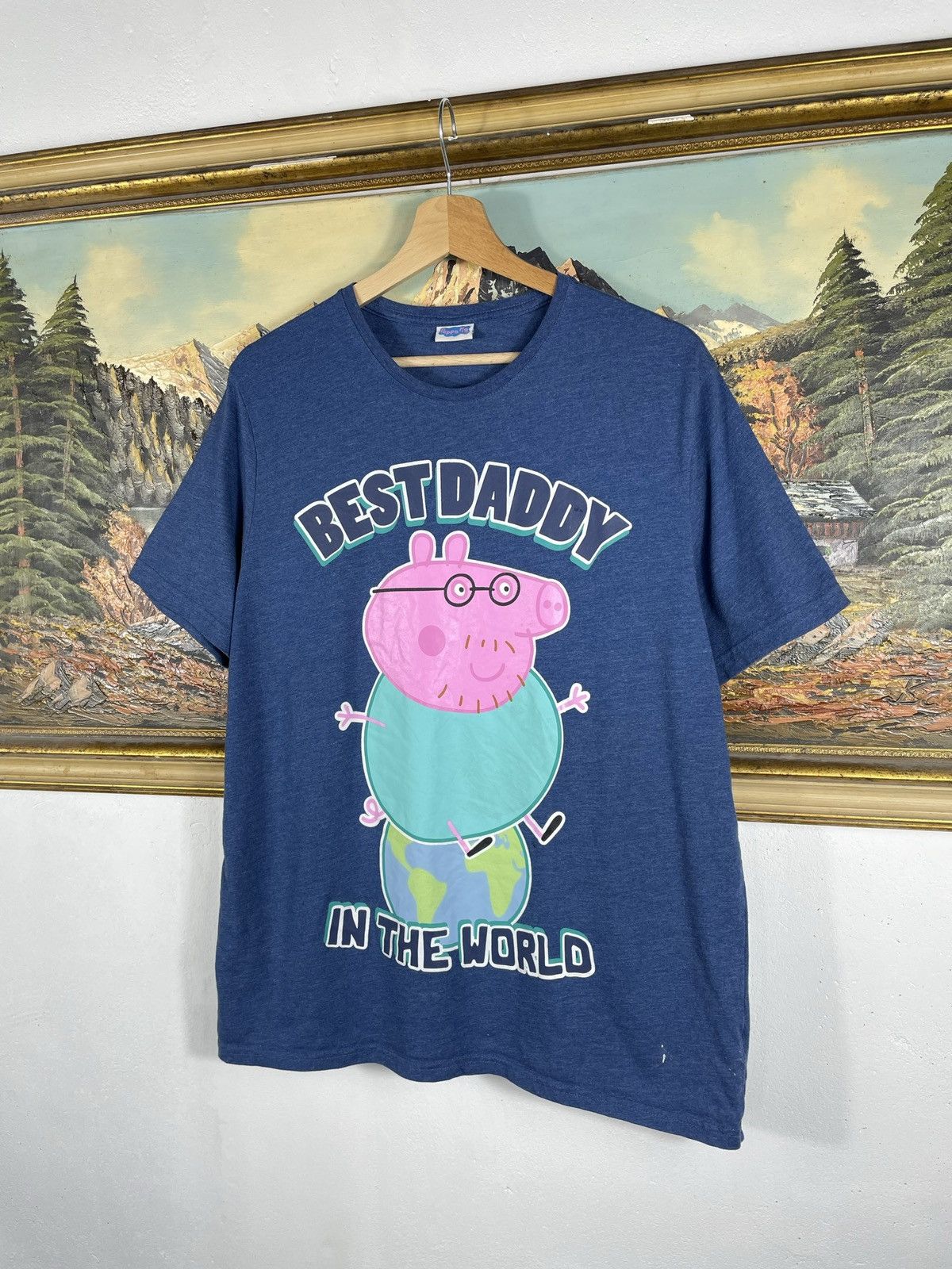 Cartoon Network × Vintage Retro 00s Peppa Pig 2003 Animation Cartoon T shirt Tee Size US M / EU 48-50 / 2 - 2 Thumbnail