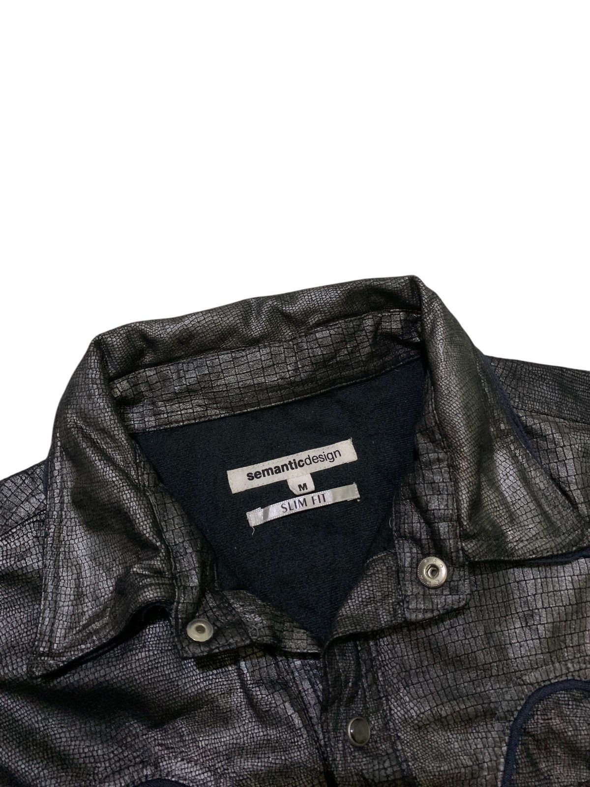 If Six Was Nine × Japanese Brand × Le Grande Bleu (L.G.B.) Vintage Semantic Design Ifsixwasnine Snakeskin Shirt Size US M / EU 48-50 / 2 - 4 Thumbnail