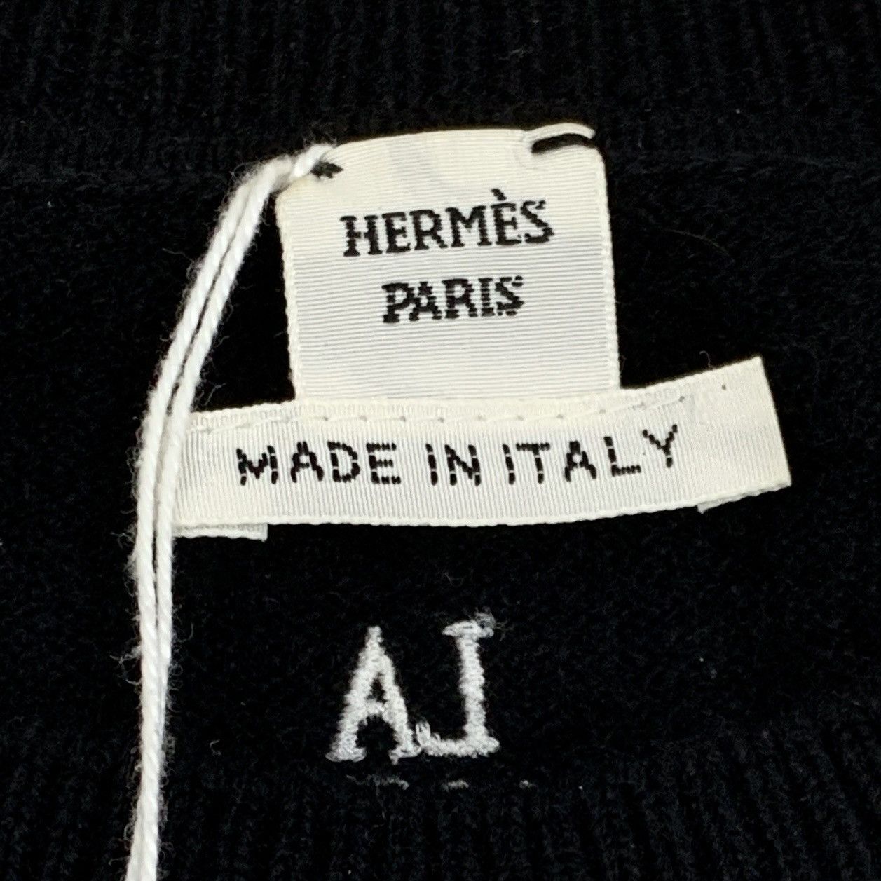 Hermes Hermes Black Pattern Jacquard Crew Neck Knit Sweater K26WX Size XS / US 0-2 / IT 36-38 - 5 Thumbnail