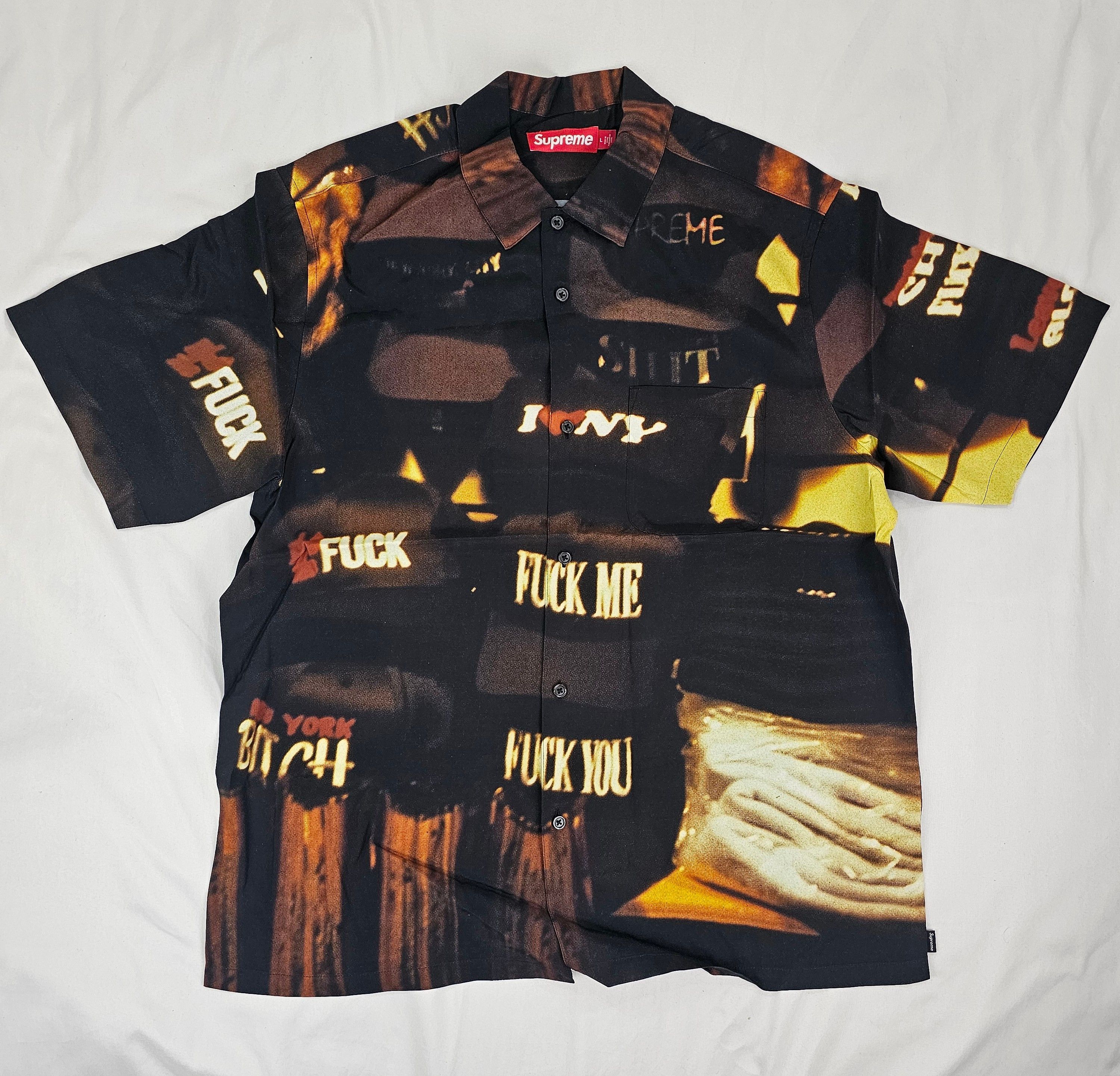 Supreme Supreme Canal St. S/S Shirt FW24 Men's Size Large BRAND NEW Size US L / EU 52-54 / 3 - 1 Thumbnail