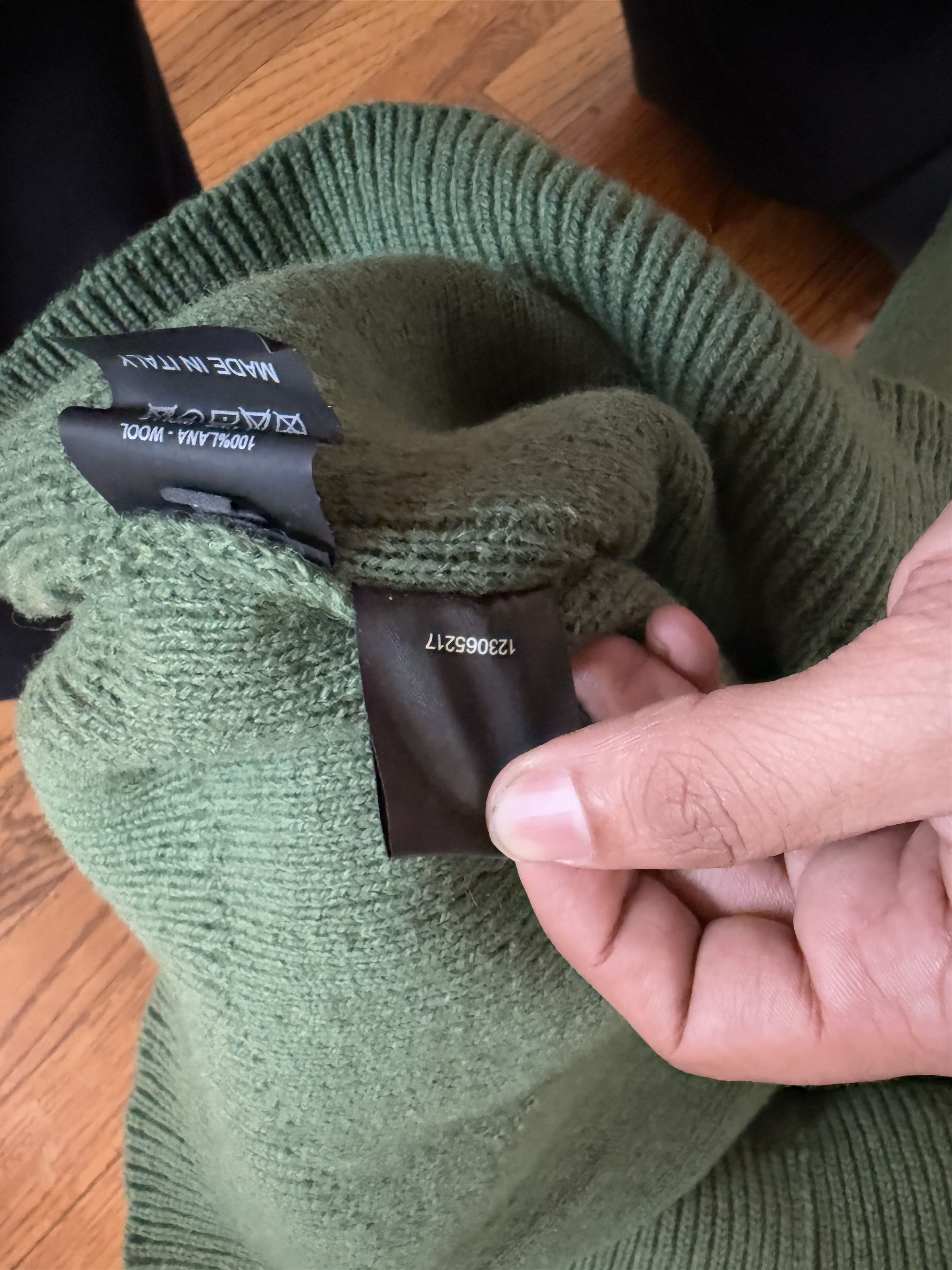 Raf Simons Raf Simons Oversized V Neck Sweater SS18 Size US M / EU 48-50 / 2 - 12 Thumbnail