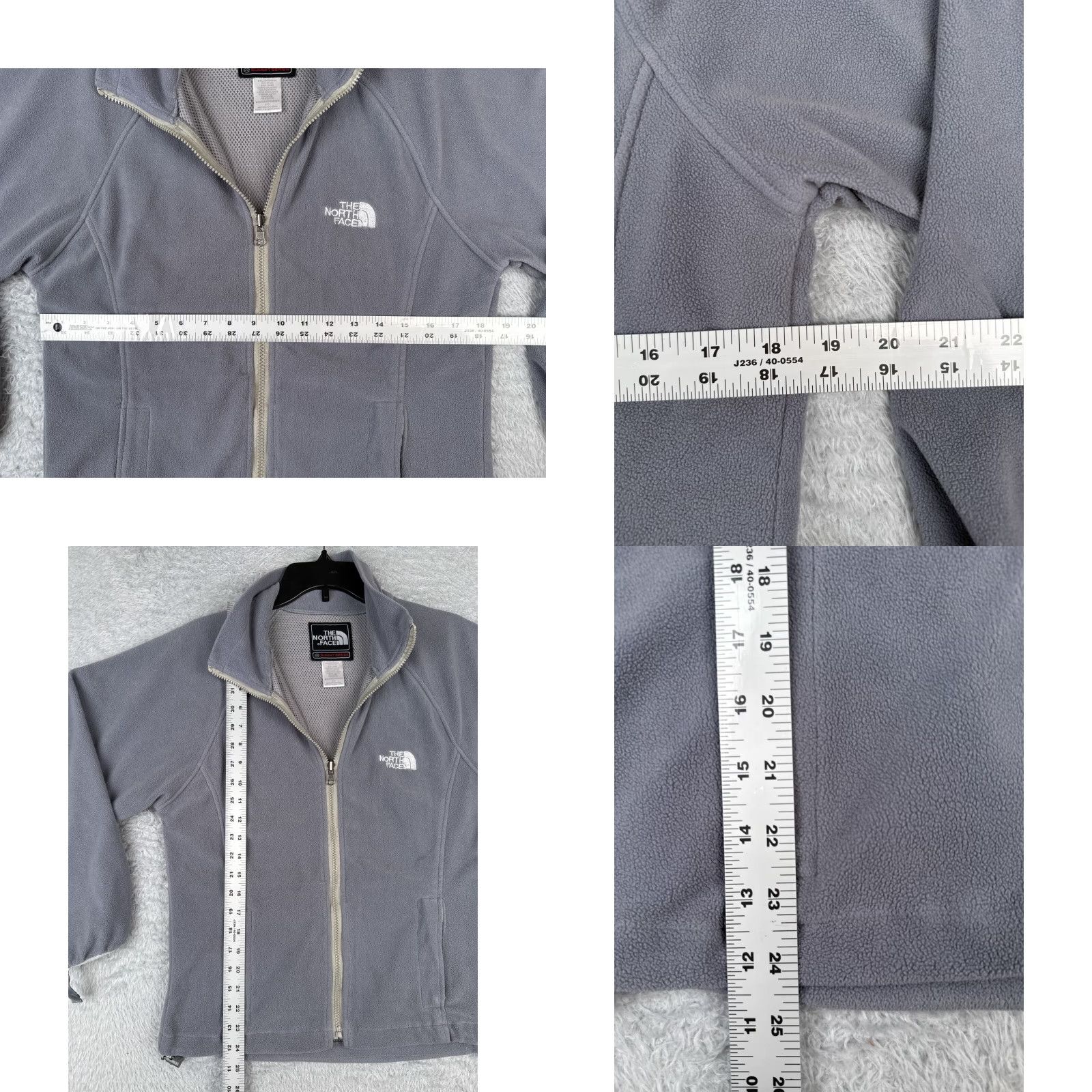 The North Face The North Face Jacket Women S Gray Full Zip Fleece Polyester Summit Series Size S / US 4 / IT 40 - 8 Thumbnail