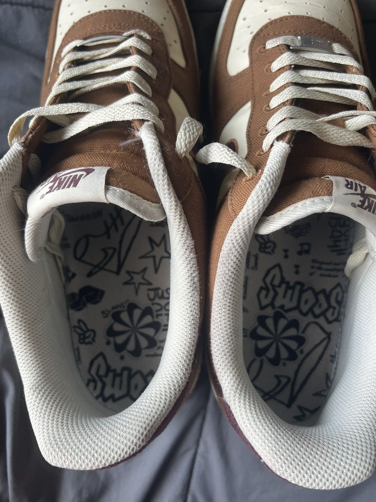 Nike Nike af1 notebook doodle Size US 13 / EU 46 - 6 Thumbnail