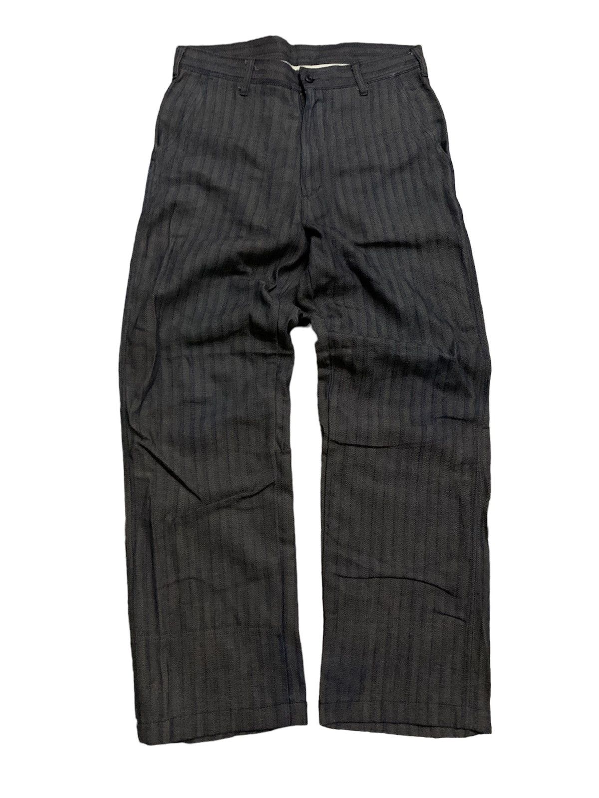 Comme des Garcons Homme Plus 💥Japanese designer GGD Grand Global Stripe Pant Size US 32 / EU 48 - 5 Thumbnail