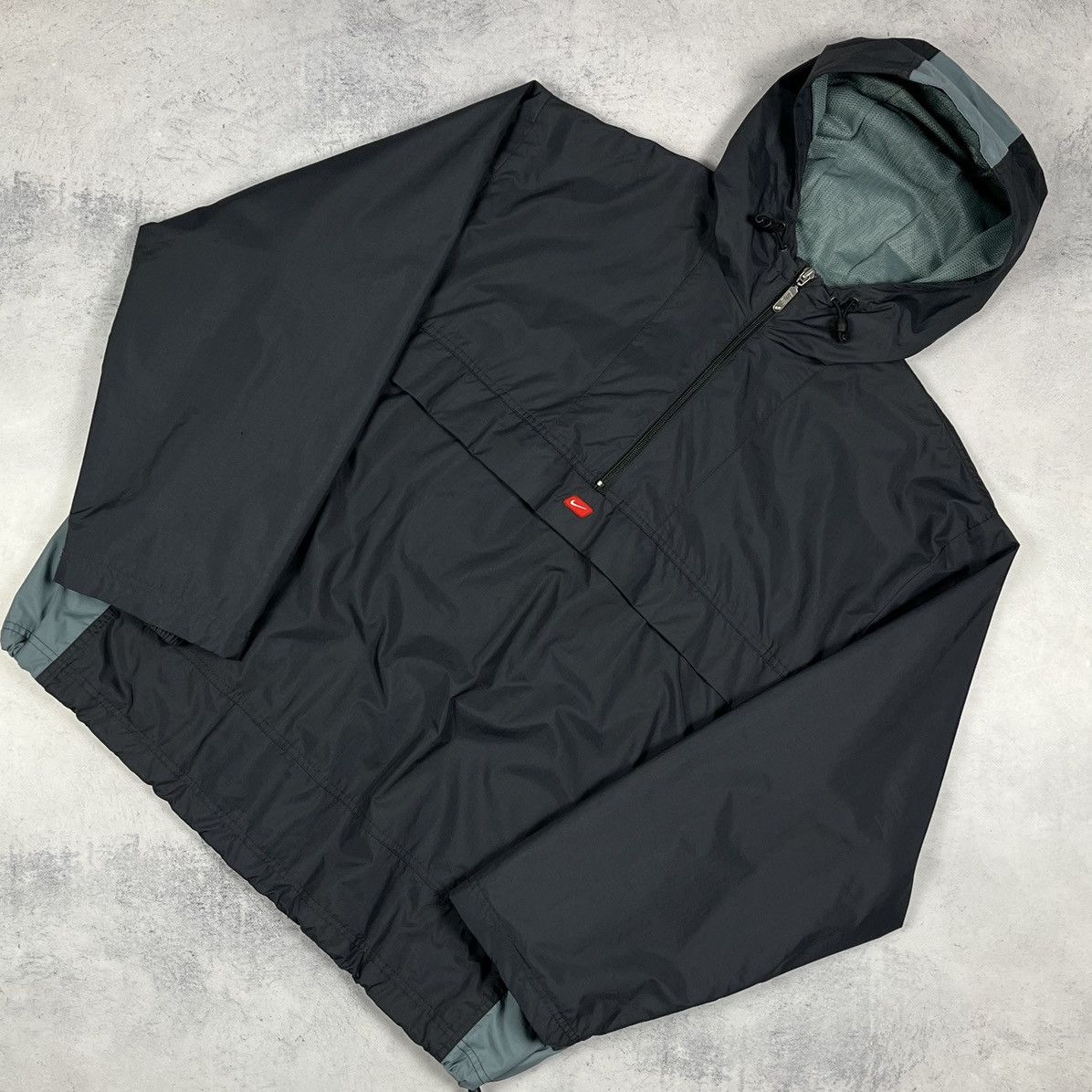Nike Vintage Nike swoosh ninja nylon anorak light jacket 90’s Size US L / EU 52-54 / 3 - 1 Thumbnail