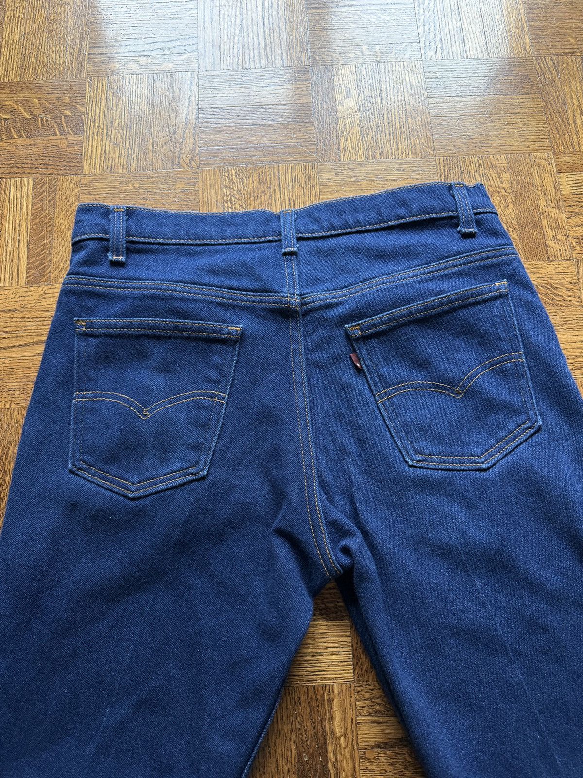 Levi's Vintage 80s Levi's 509-2017 Straight Stretch Denim Jeans Size US 33 - 2 Thumbnail