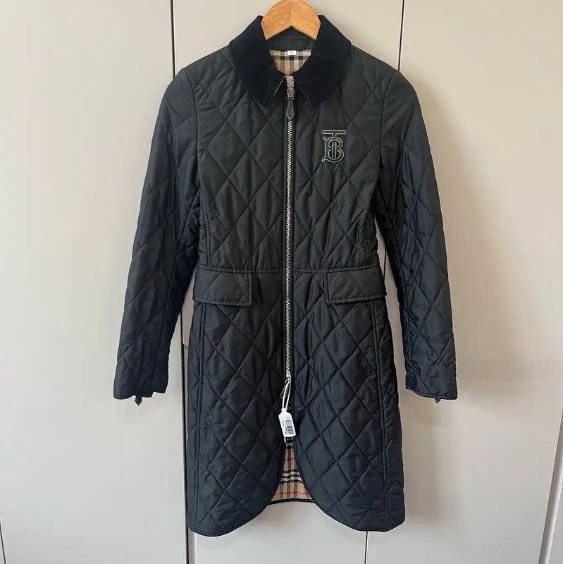 Burberry Burberry Black Cotton Women's Dress Size XS Size XS / US 0-2 / IT 36-38 - 1 Thumbnail