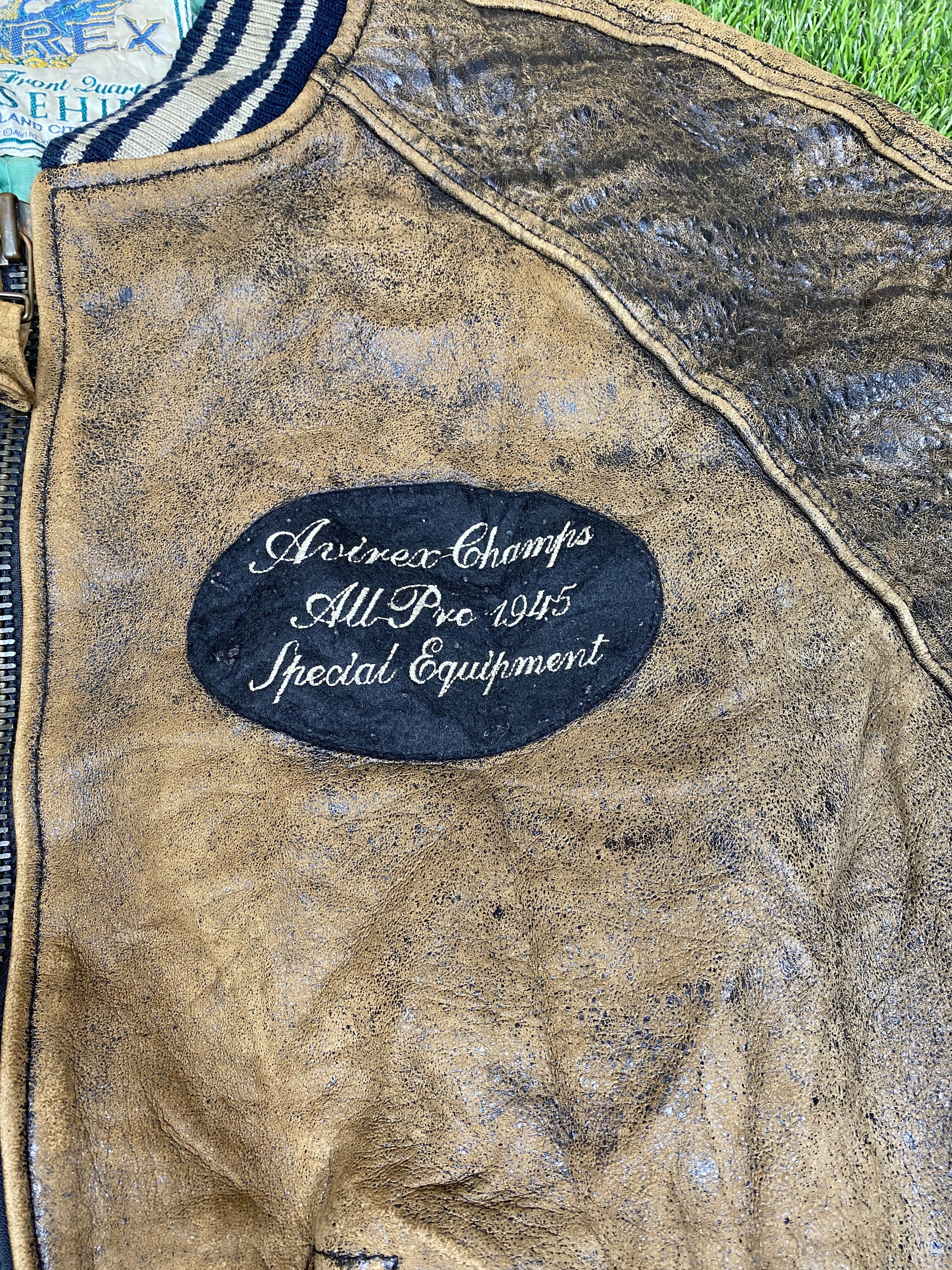 Aero Leathers VINTAGE AVIREX LEATHER JACKET (J067) Size US M / EU 48-50 / 2 - 3 Thumbnail