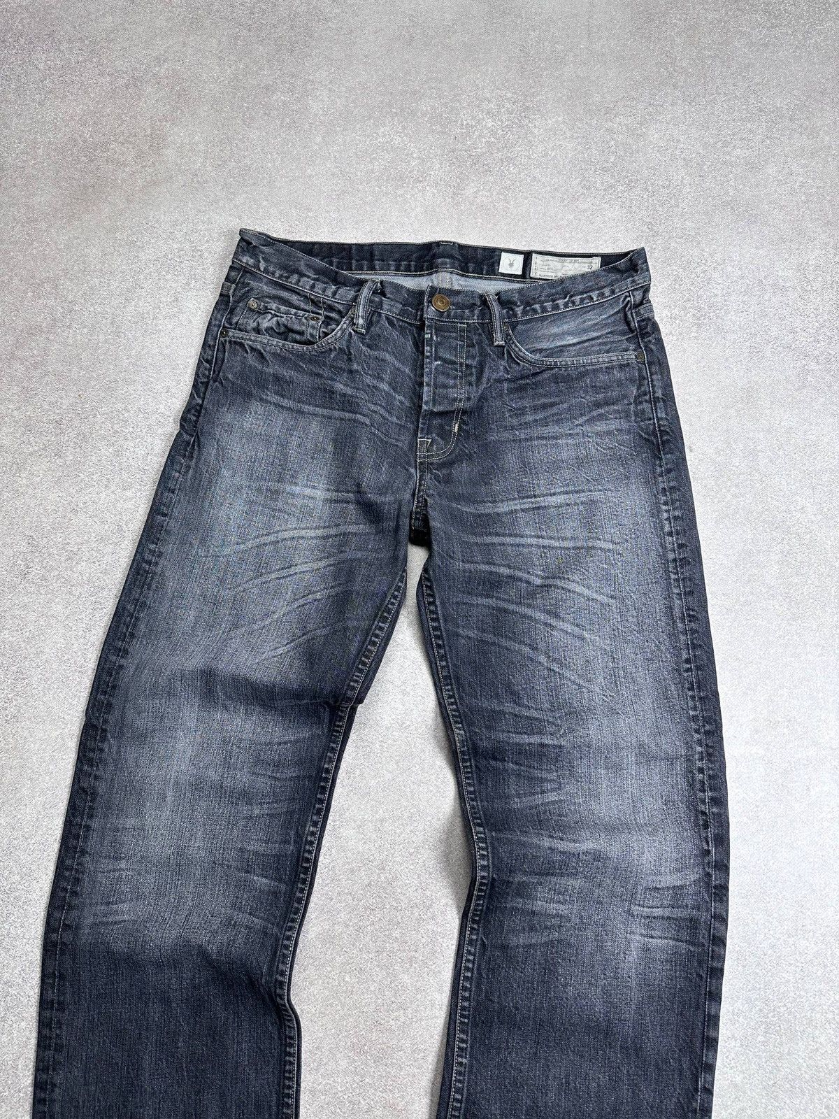 Allsaints Allsaints Grey Baggy Perfect Denim Jeans 32 M Size US 32 / EU 48 - 4 Thumbnail