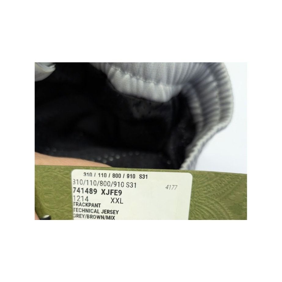 Gucci o1rshd1 Techincal Jersey Trackpant in Grey/Brown Size US 38 / EU 54 - 23 Thumbnail