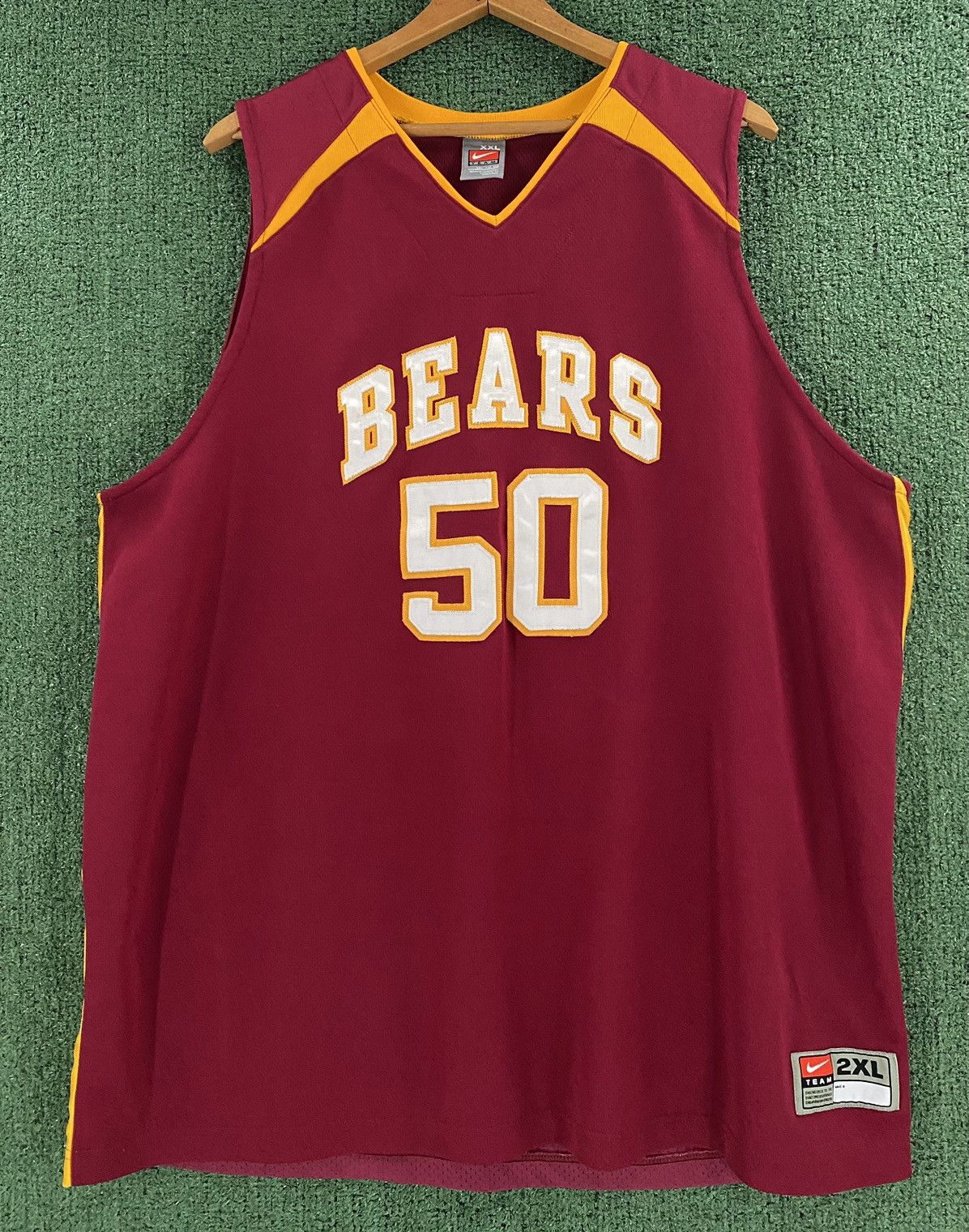 Nike Vintage 90’s Nike Bears Stitched Basketball Jersey Mens 2XL Size US XXL / EU 58 / 5 - 1 Thumbnail