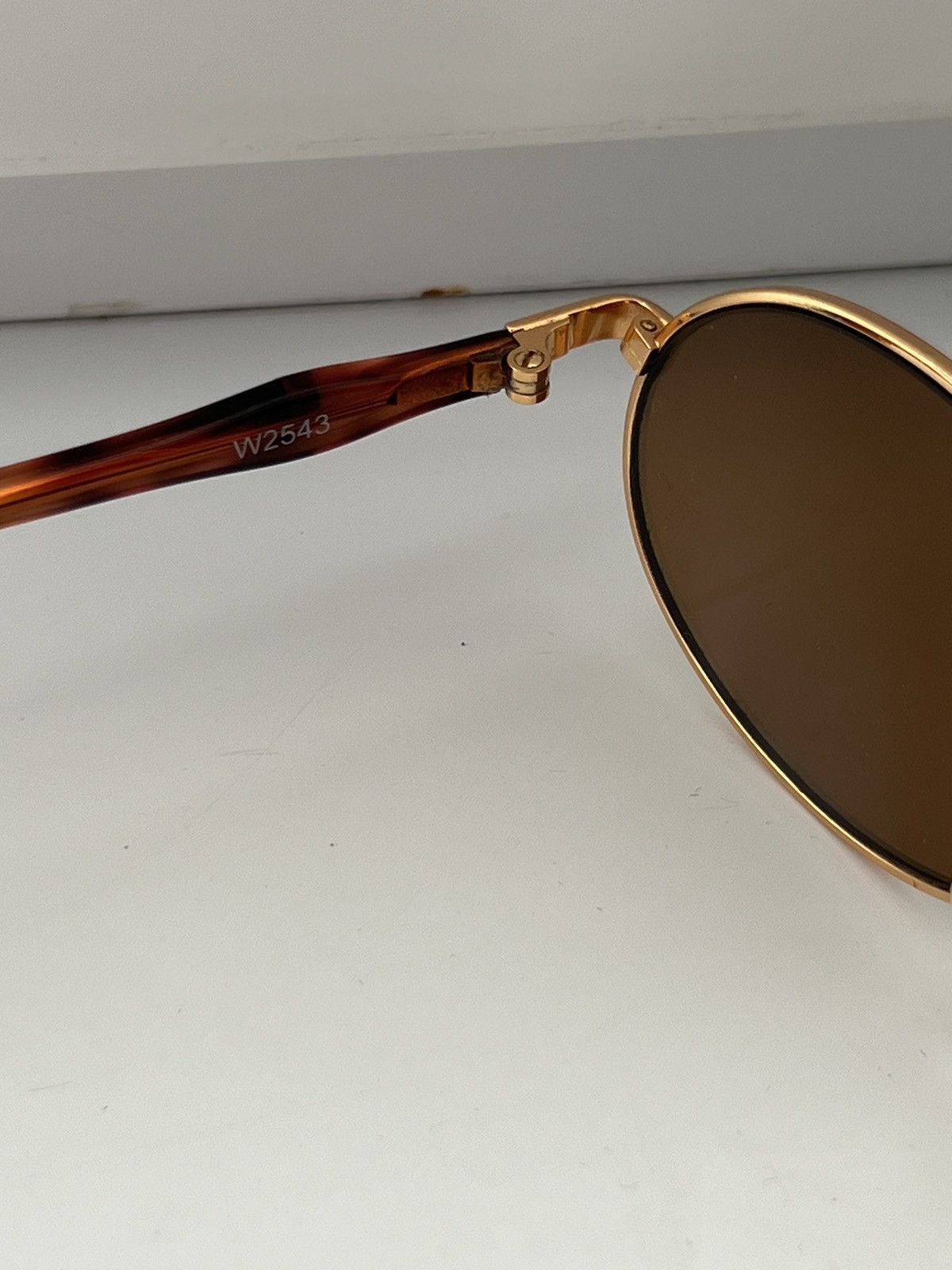 RayBan Ray-Ban Brown Sunglasses W2543 Logo Tortoise Shell Frame. Size ONE SIZE - 7 Thumbnail