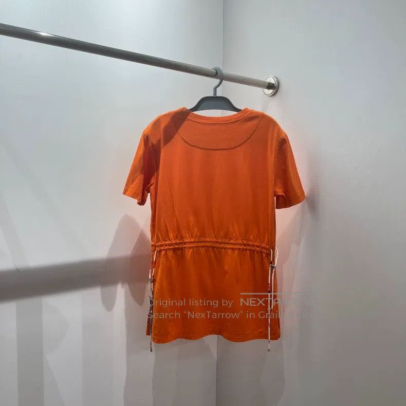 Hermes Hermes Slogan drawstring waist dress Size XXS / US 00 / IT 34 - 2 Thumbnail