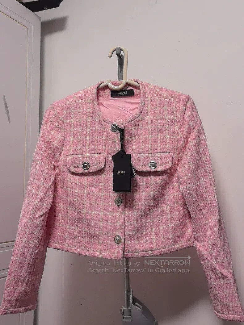 Versace Versace Pink plaid set Size S / US 4 / IT 40 - 1 Thumbnail