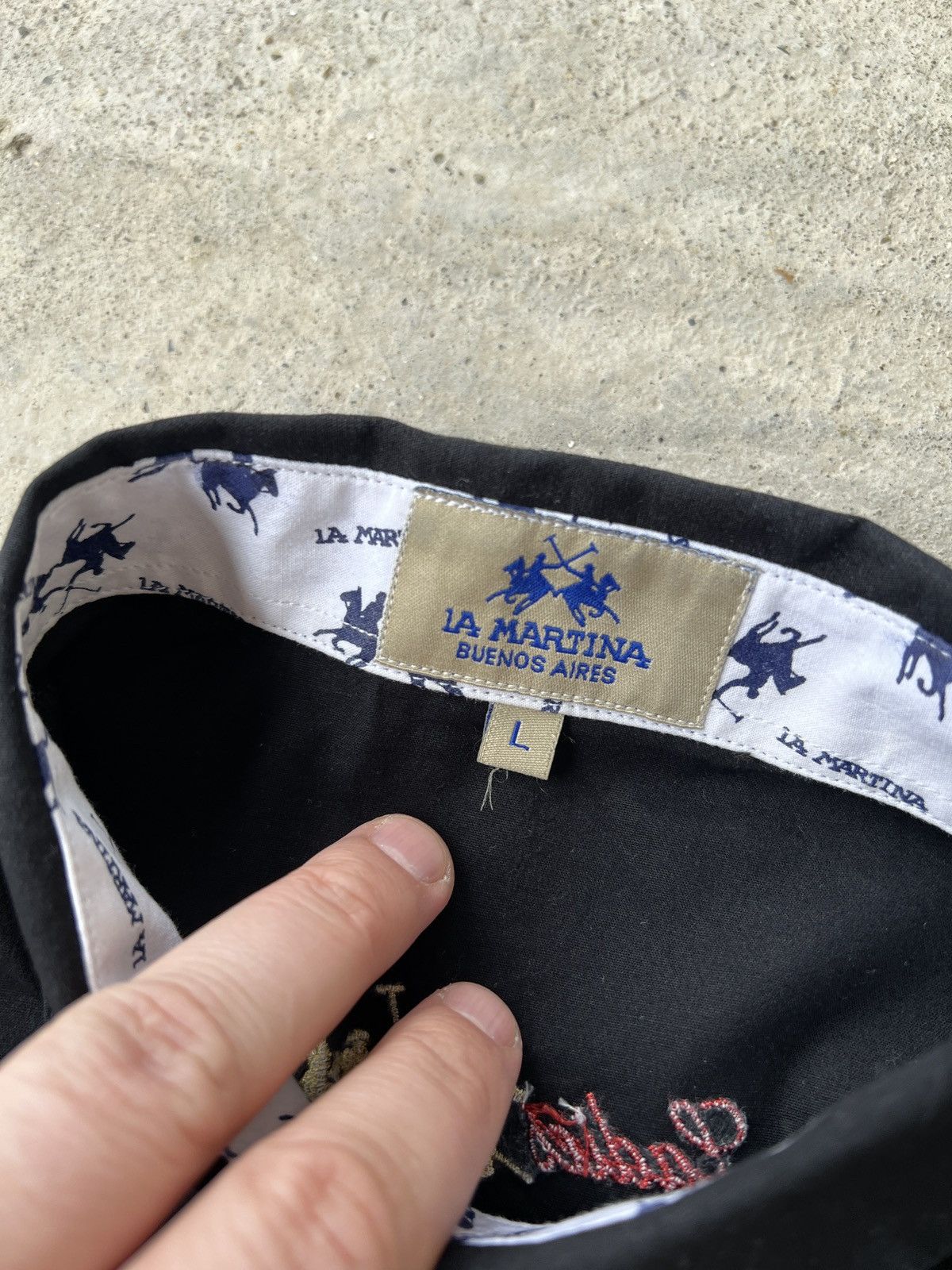 La Martina La Martina Buenos Aires Shirt Size L / US 10 / IT 46 - 4 Thumbnail