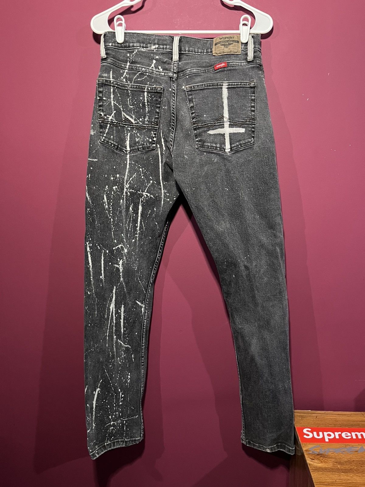 Other Custom bleach jeans Size US 29 - 8 Thumbnail