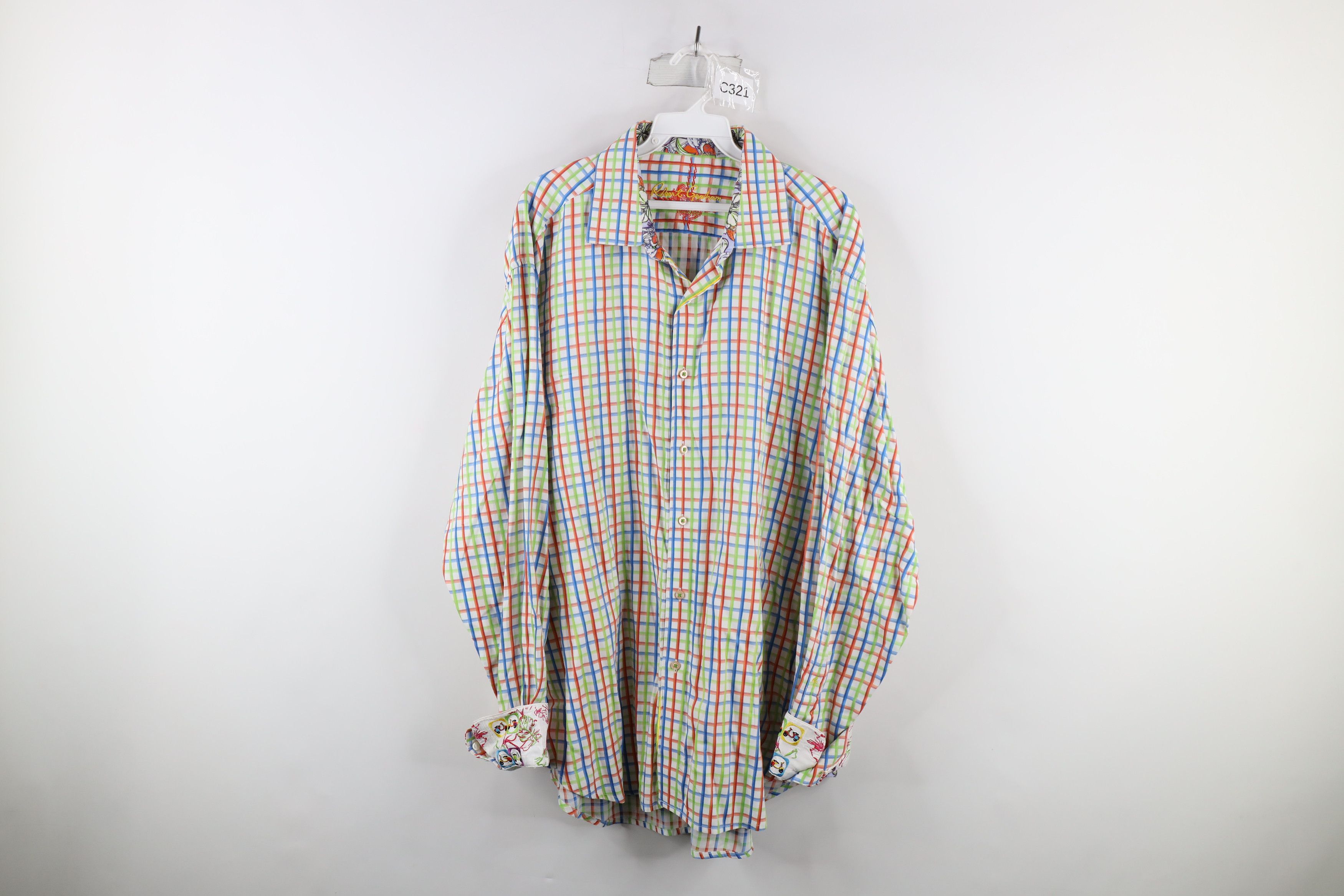 image of Robert Graham Scooter Motorcycle Flip Cuff Button Shirt, Men's (Size 2XL)