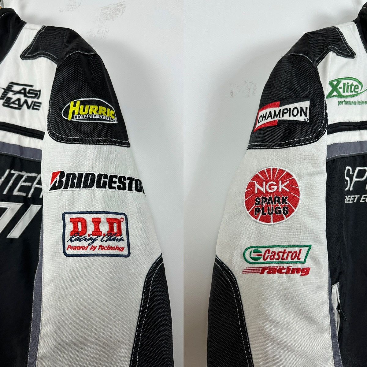 Formula 1 Vintage Speed Fighter Fast Lane Racing NASCAR Jacket Size US XL / EU 56 / 4 - 14 Thumbnail