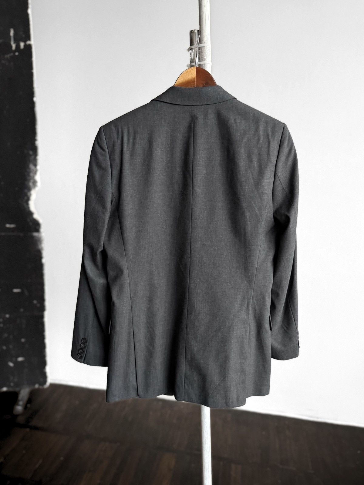 Hugo Boss HUGO Boss Mens Grey Blazer Suit Jacket Slim Fit Two Button Size 36R - 2 Thumbnail