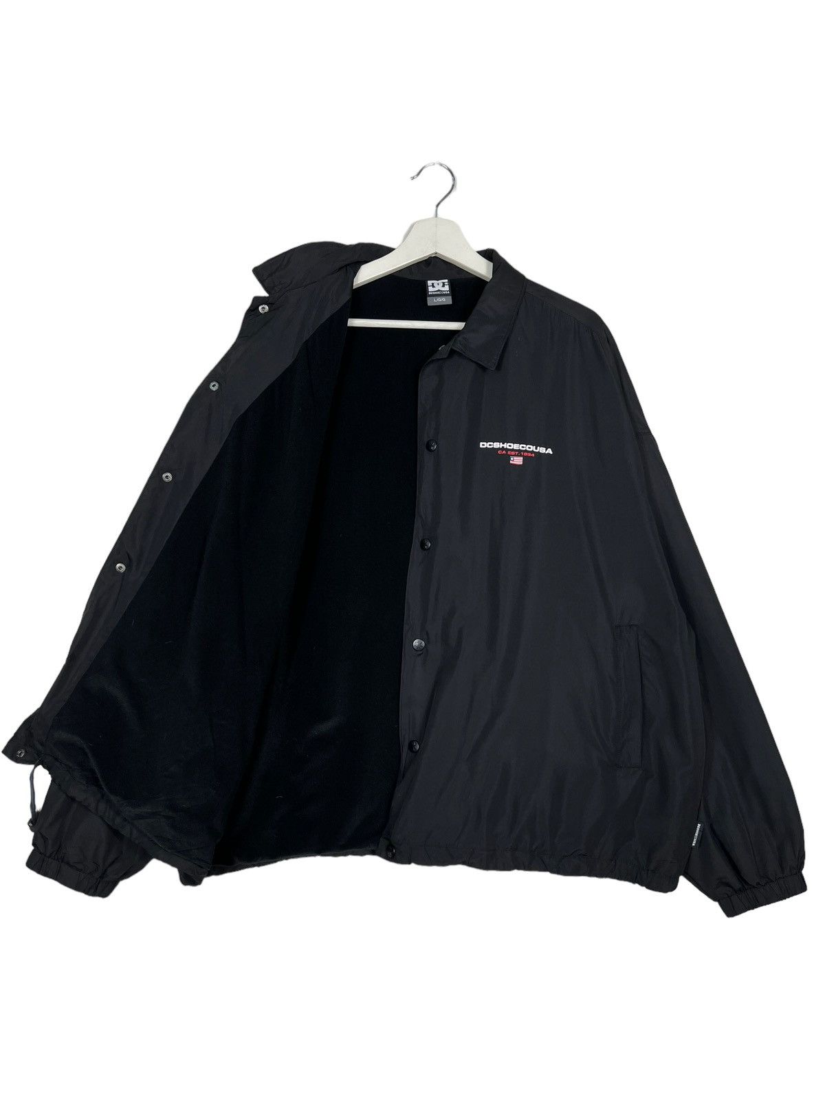 DC 🔥 DC SHOES USA OVERSIZED COACH JACKET Size US M / EU 48-50 / 2 - 9 Thumbnail